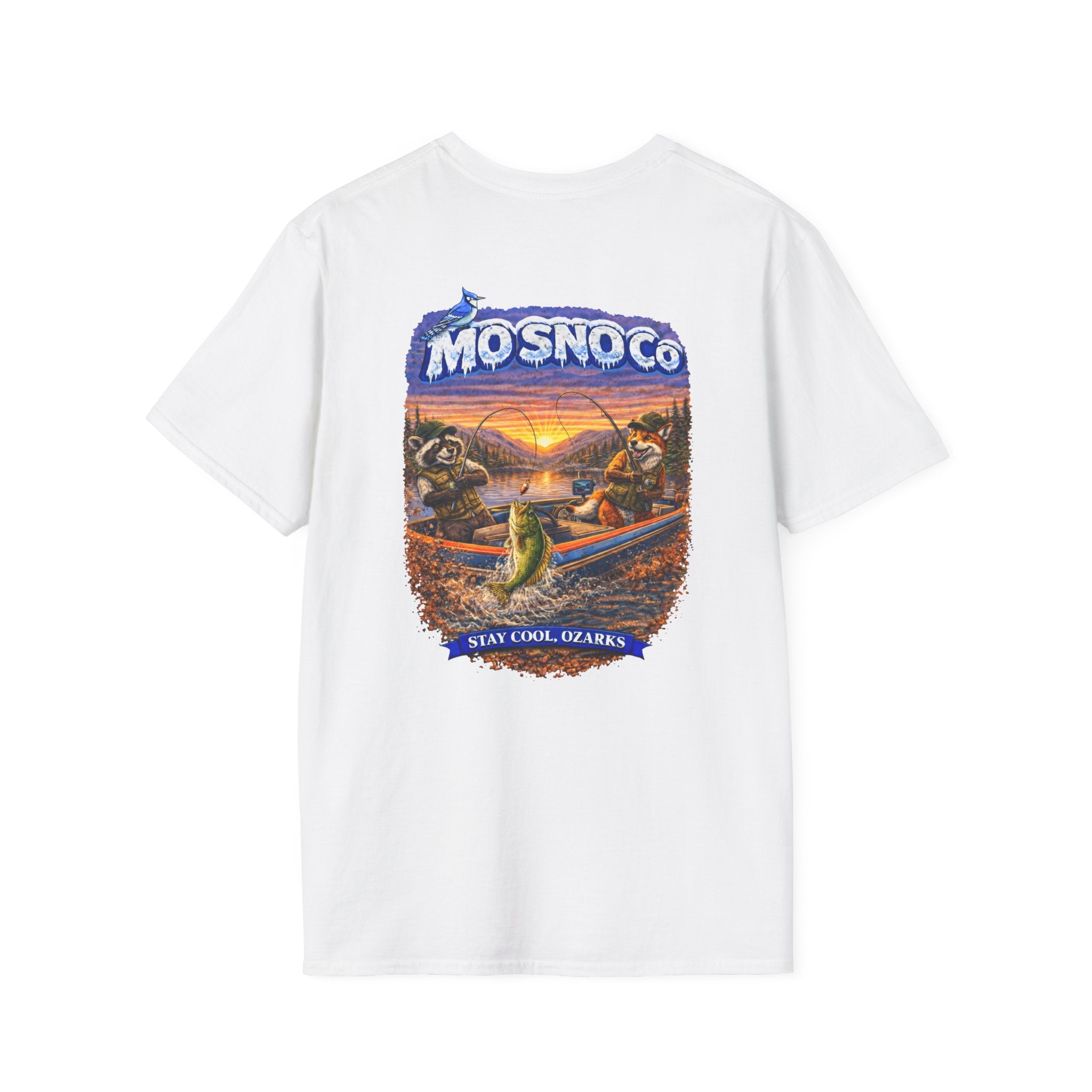 Bass Fishing- Adult T-shirt