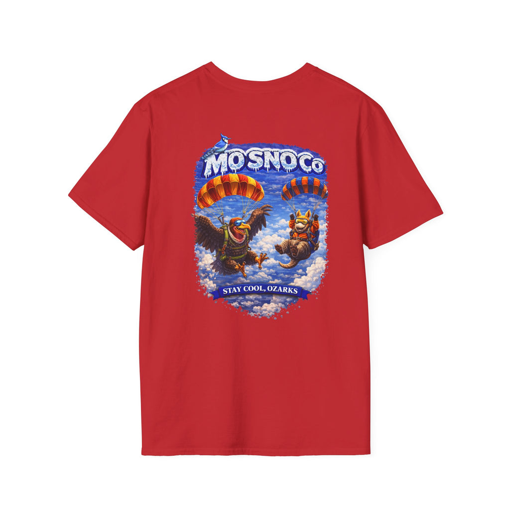 Sky Diving- Adult T-shirt
