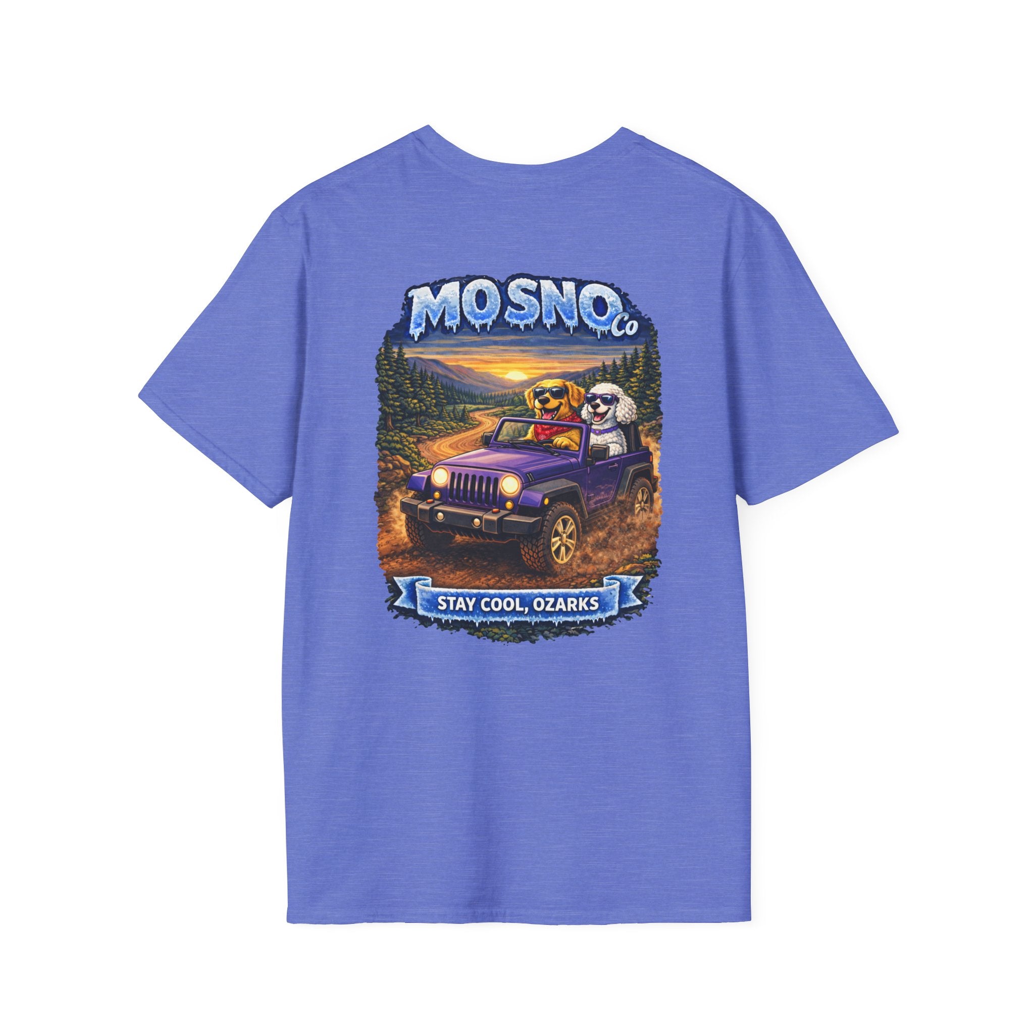 Jeep Cruising- Adult T-shirt