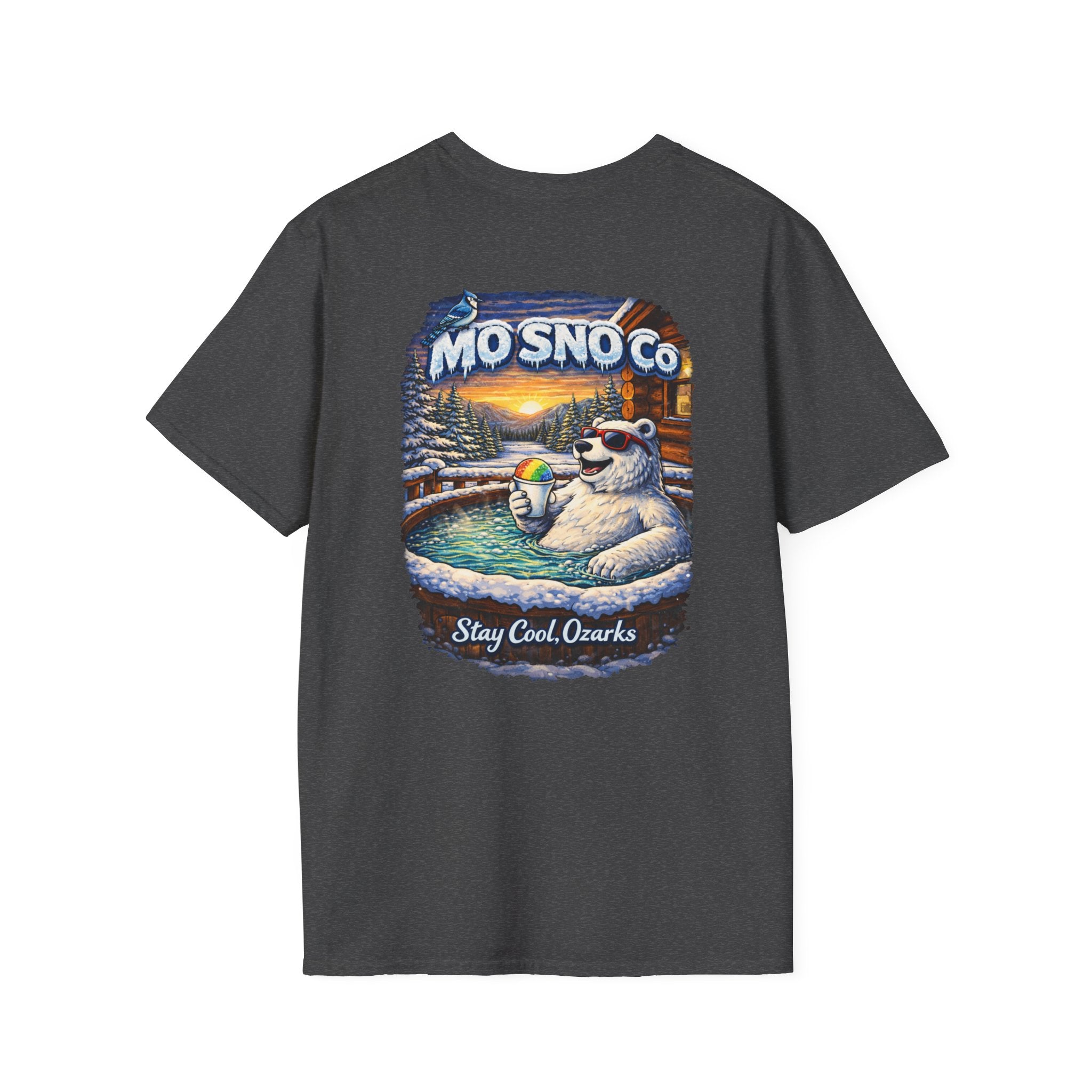 Relaxing Bear- Adult T-shirt