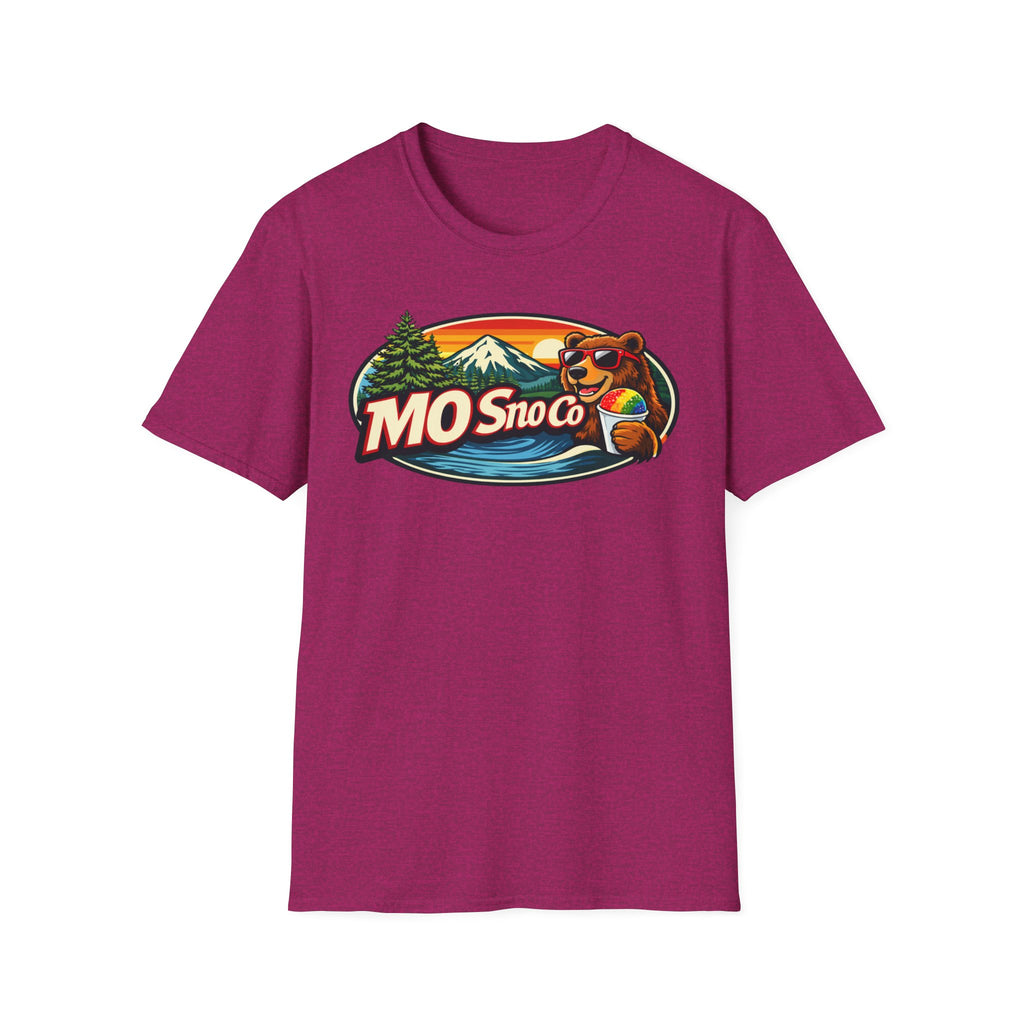 Snow Cone Bear Logo Adult T-shirt