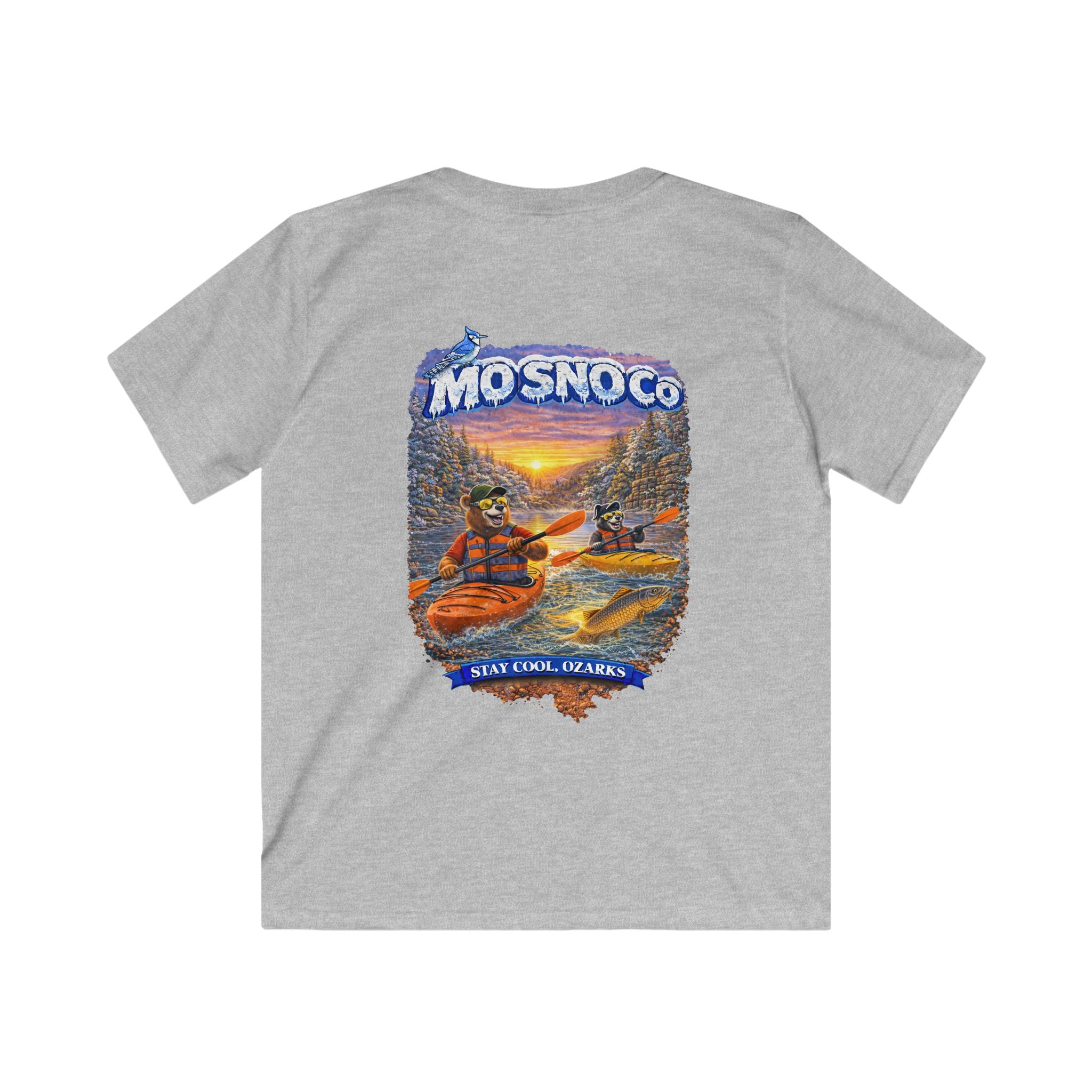 Sunrise Kayak- Kids T-shirt