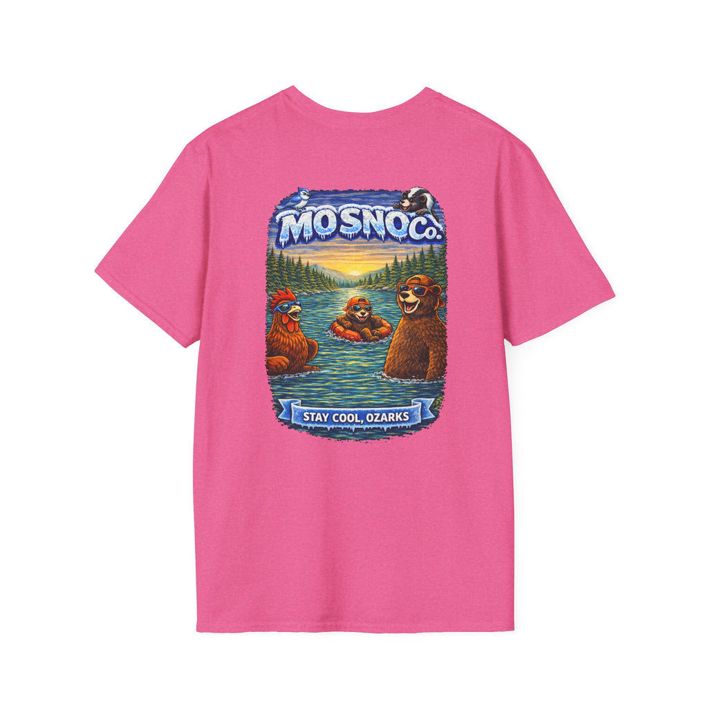 River Tubing Adult T-shirt