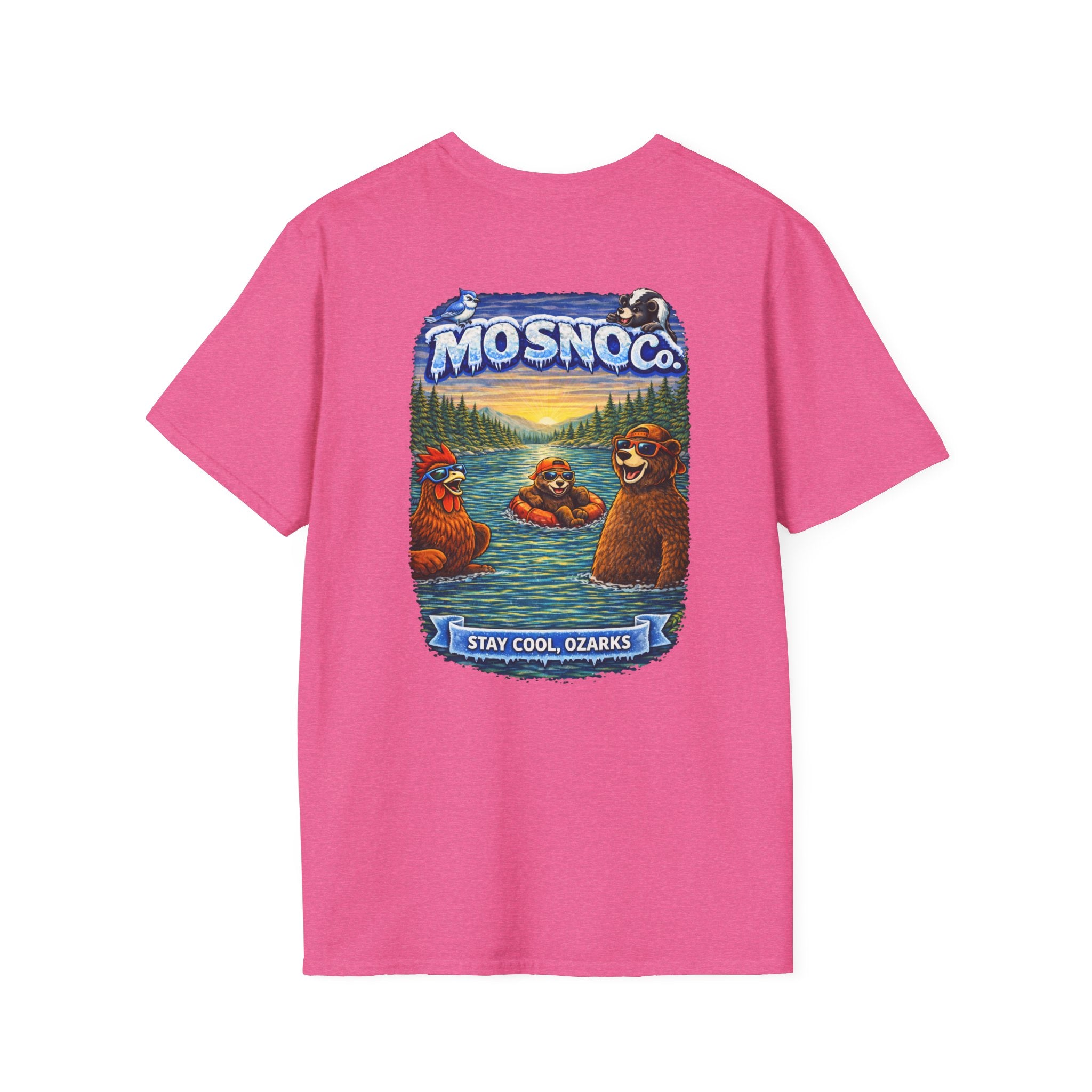 River Tubing Adult T-shirt