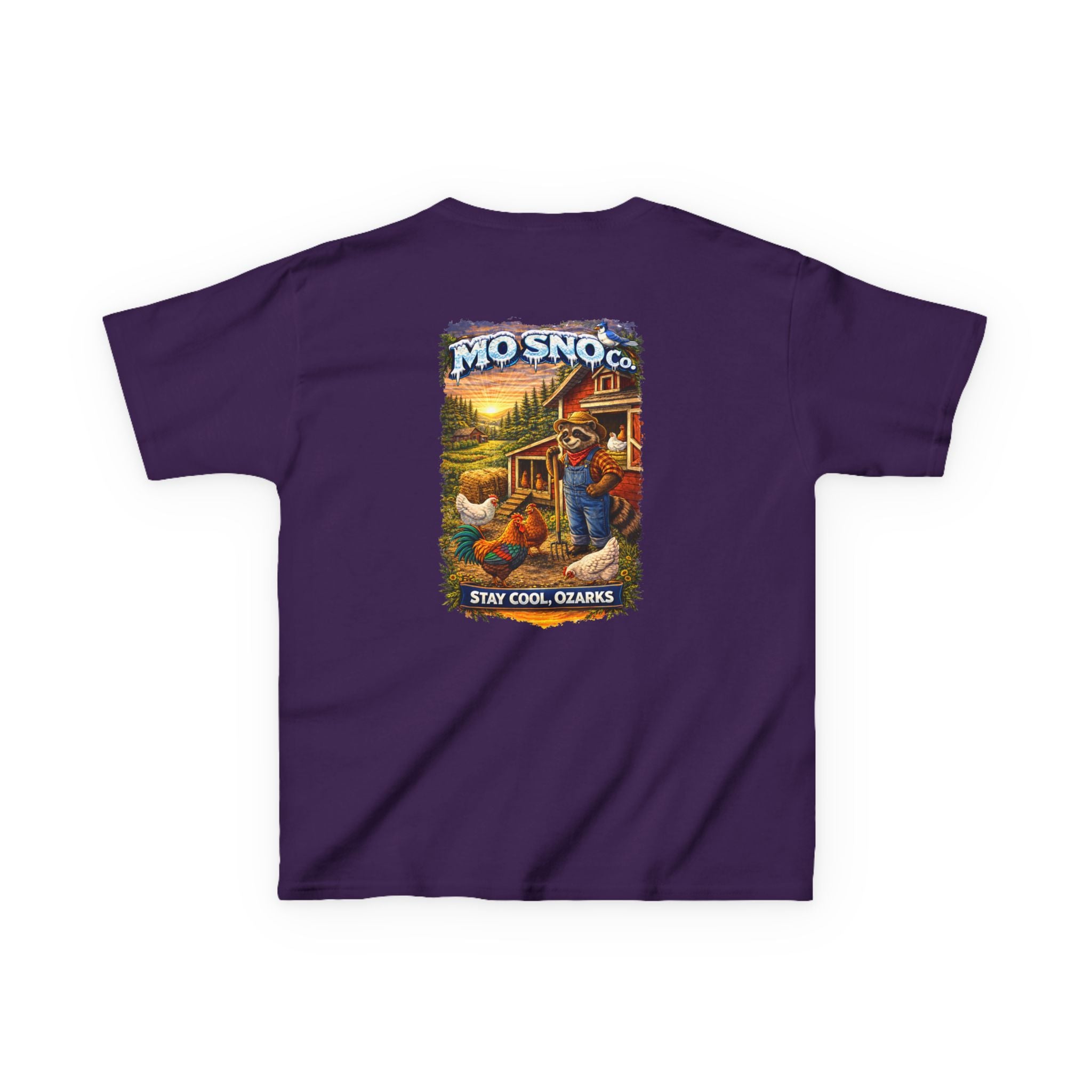 Chicken Farmer Kids T-shirt