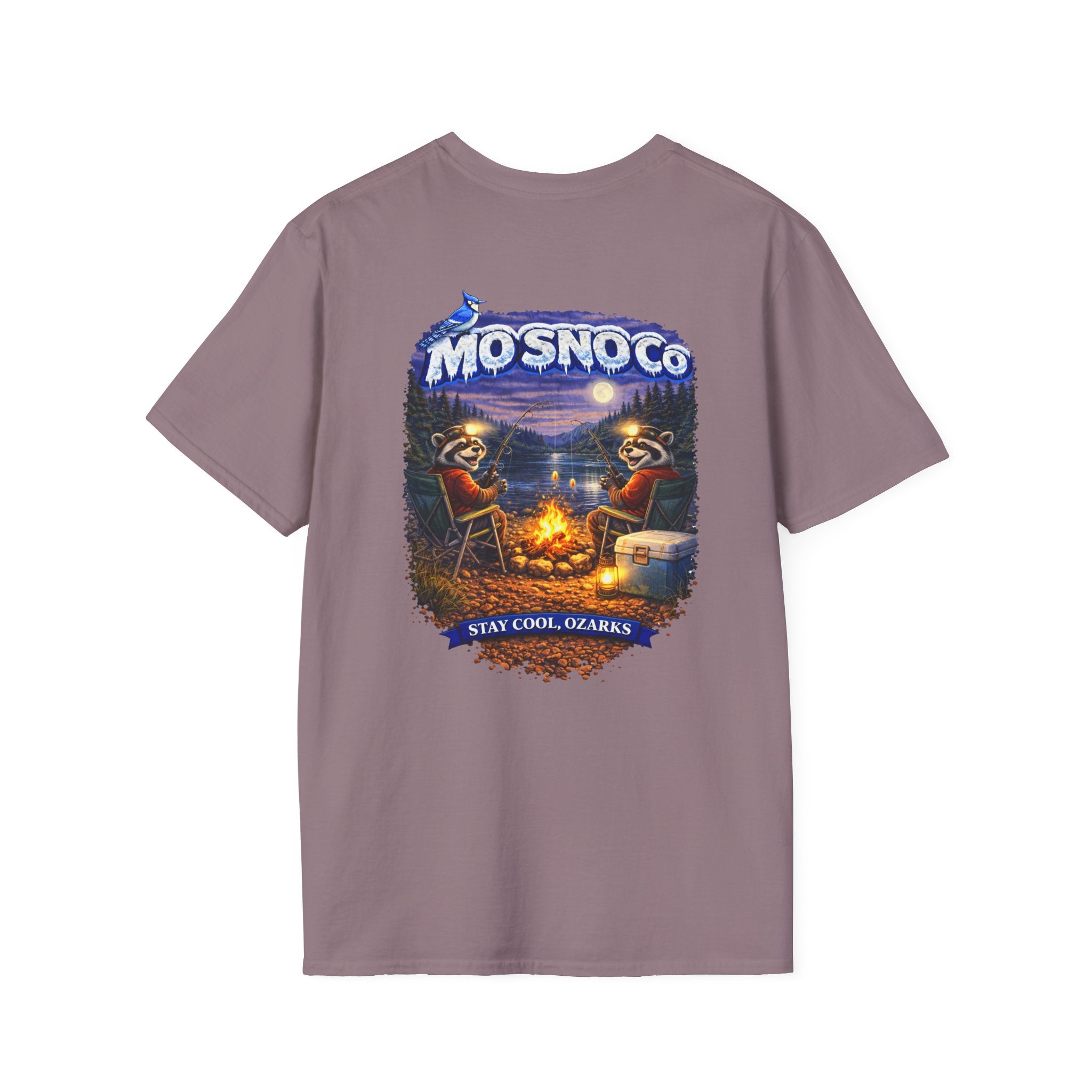 Night Fishing- Adult T-shirt