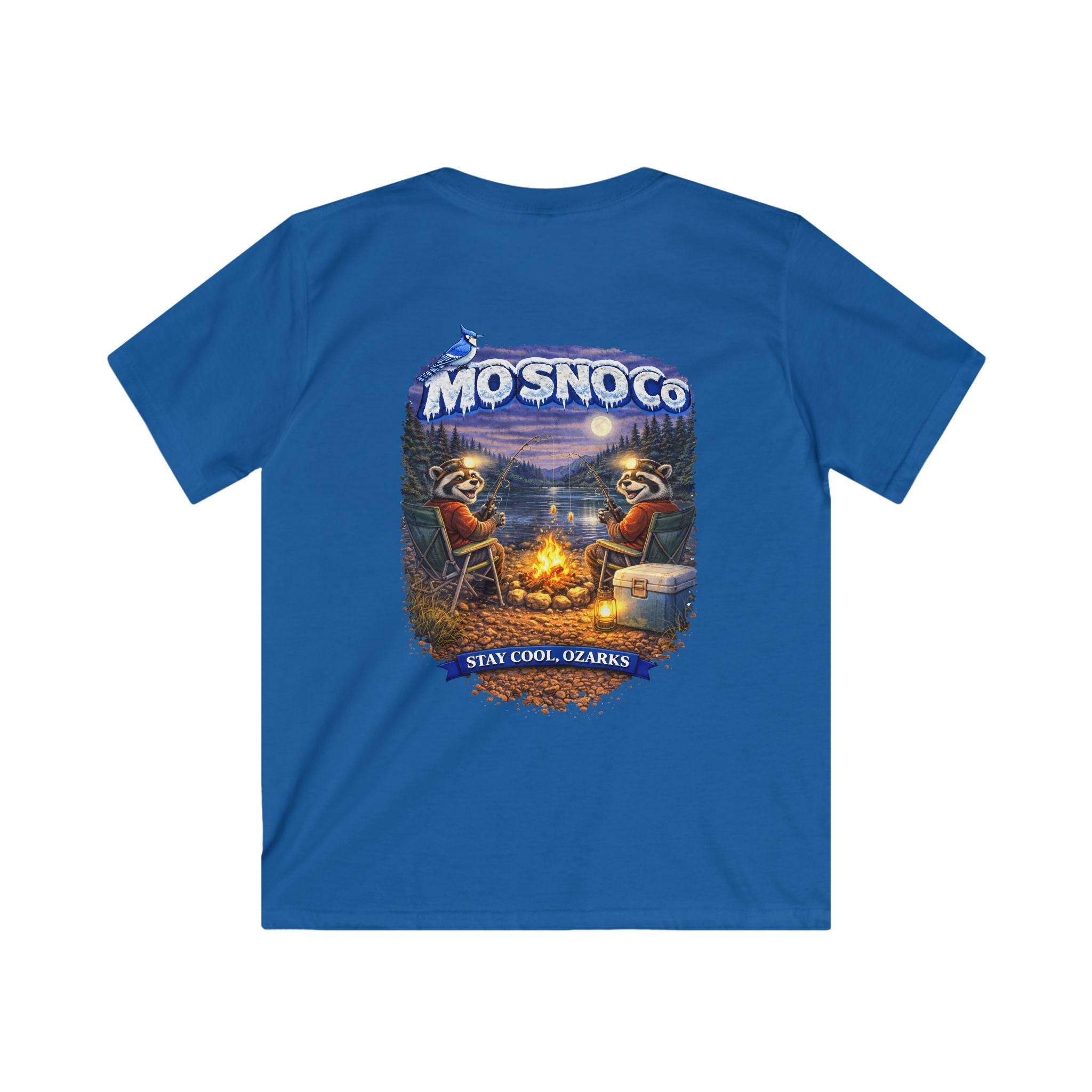 Night Fishing- Kids T-shirt