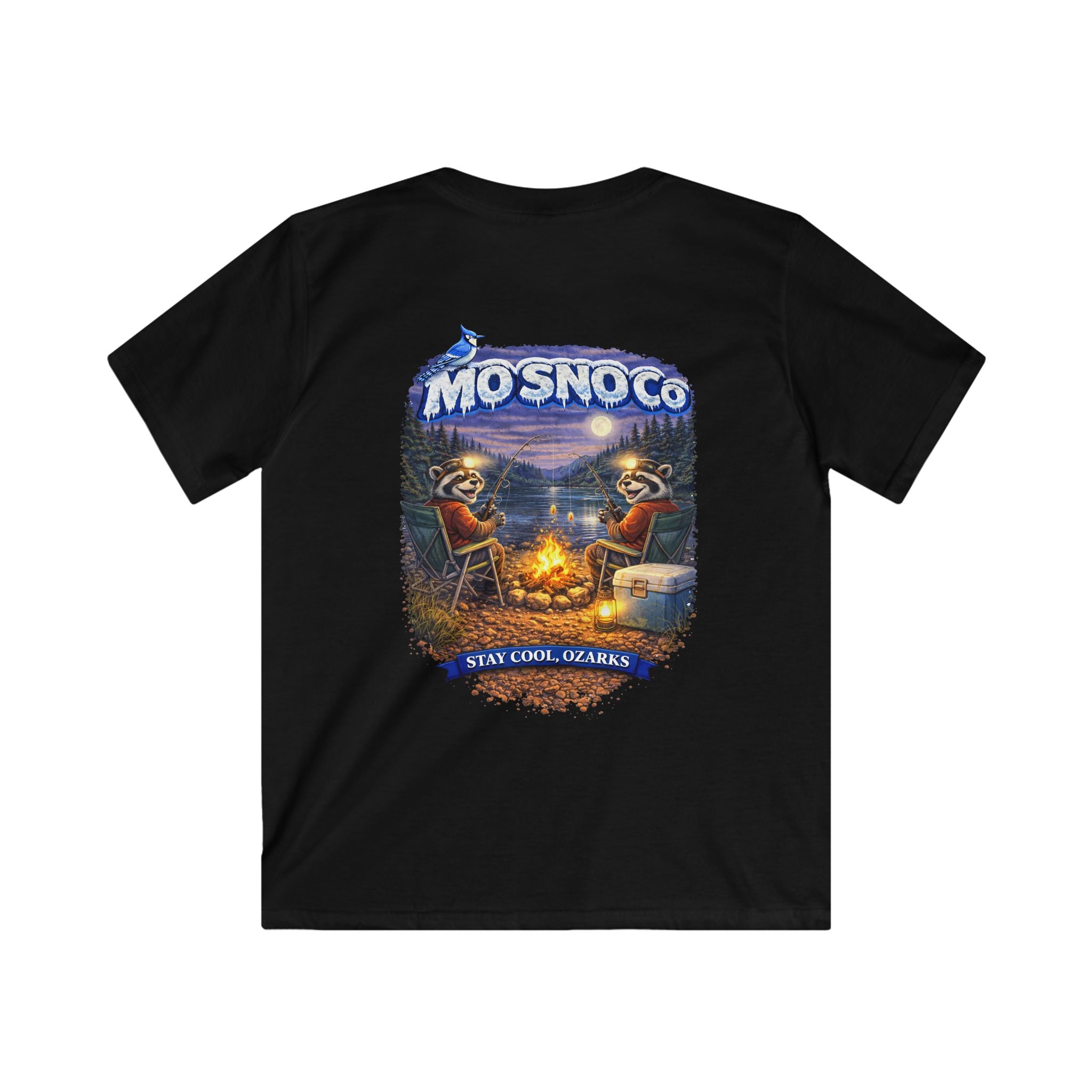 Night Fishing- Kids T-shirt