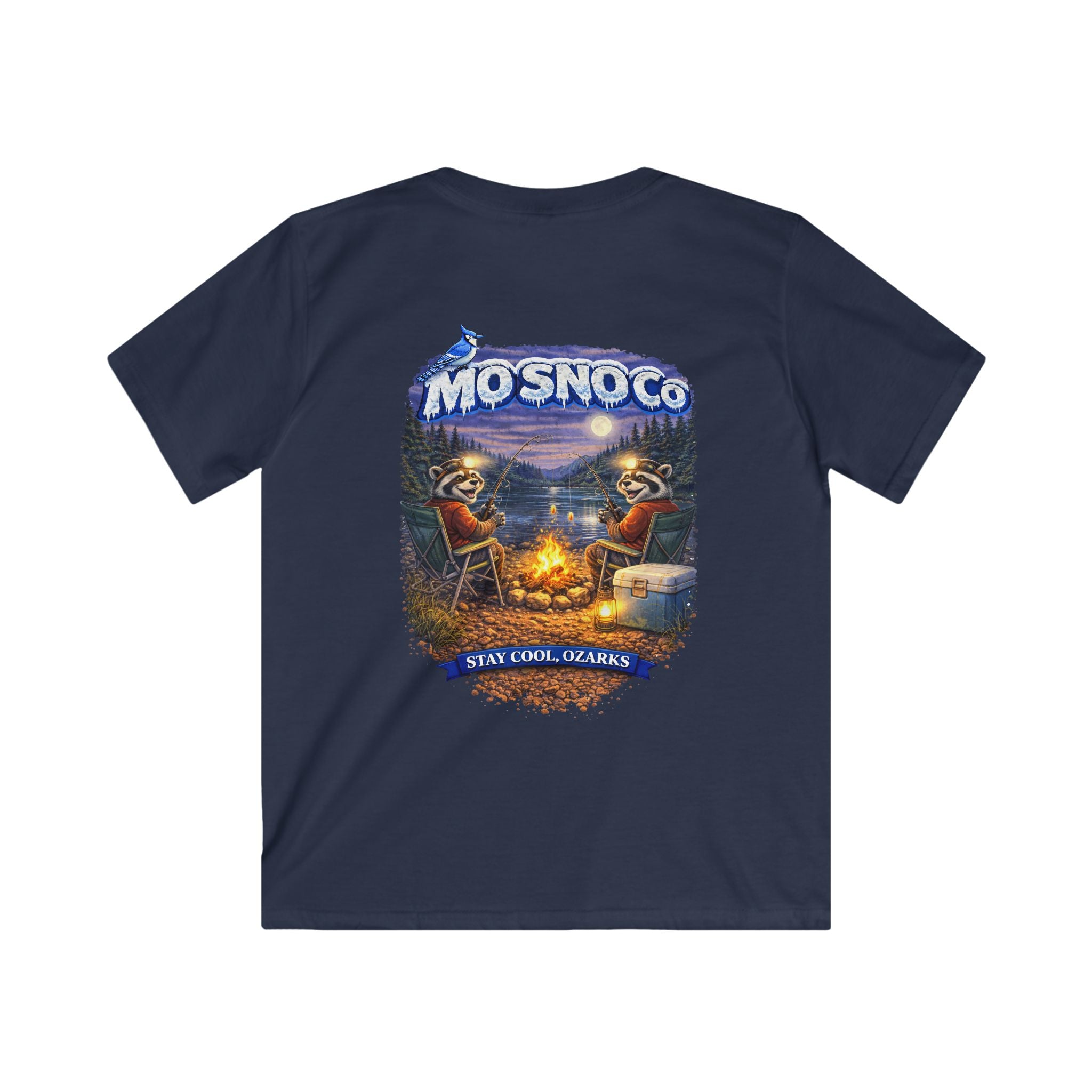 Night Fishing- Kids T-shirt