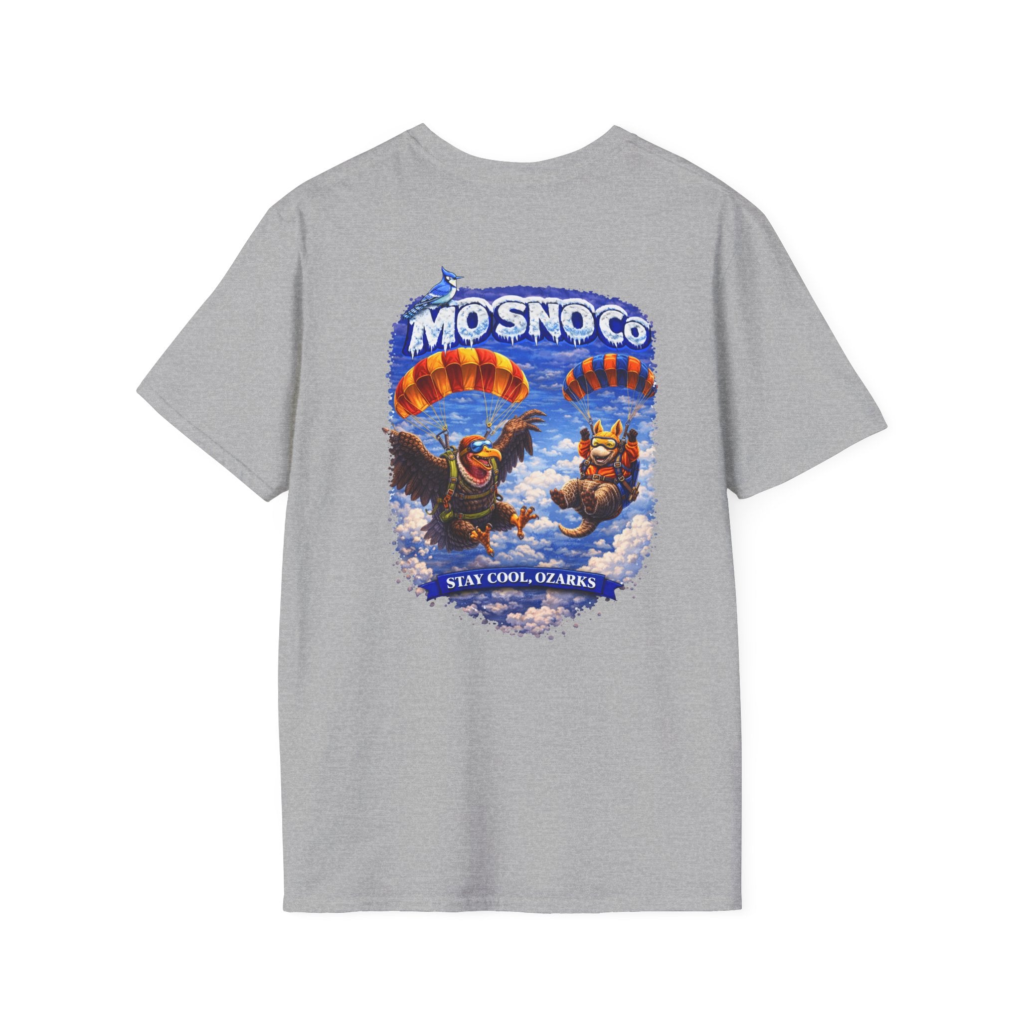 Sky Diving- Adult T-shirt