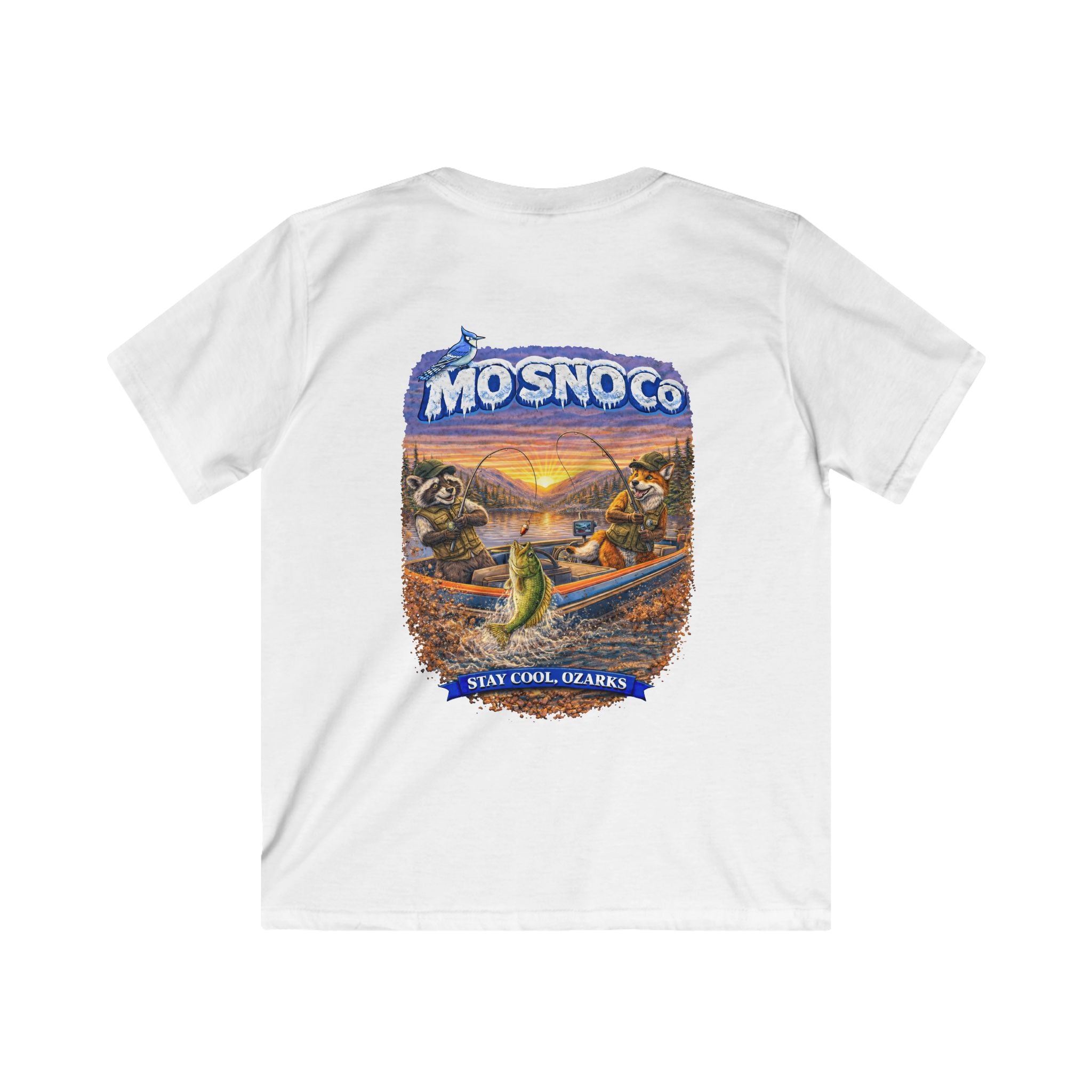 Bass Fishing- Kids T-shirt
