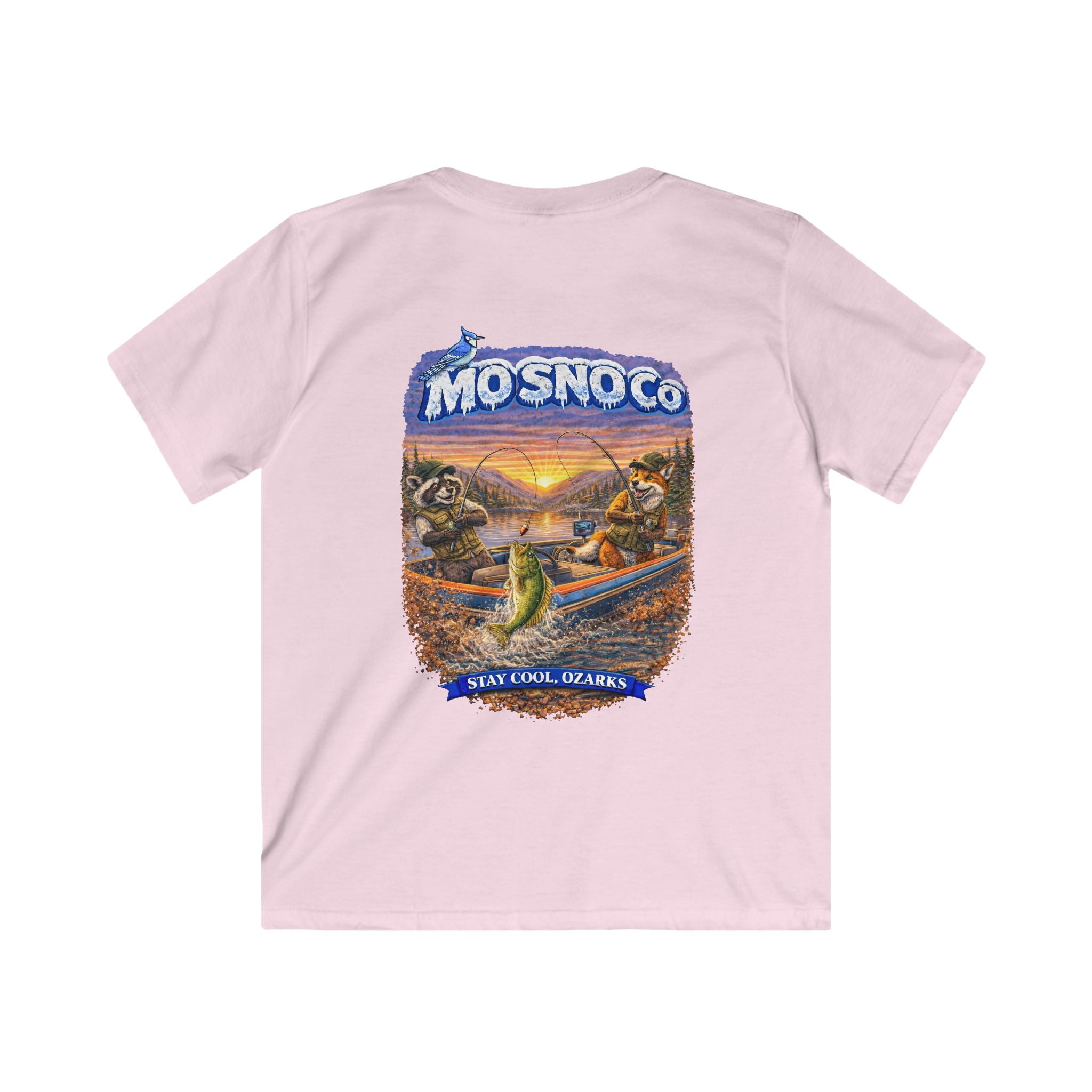 Bass Fishing- Kids T-shirt