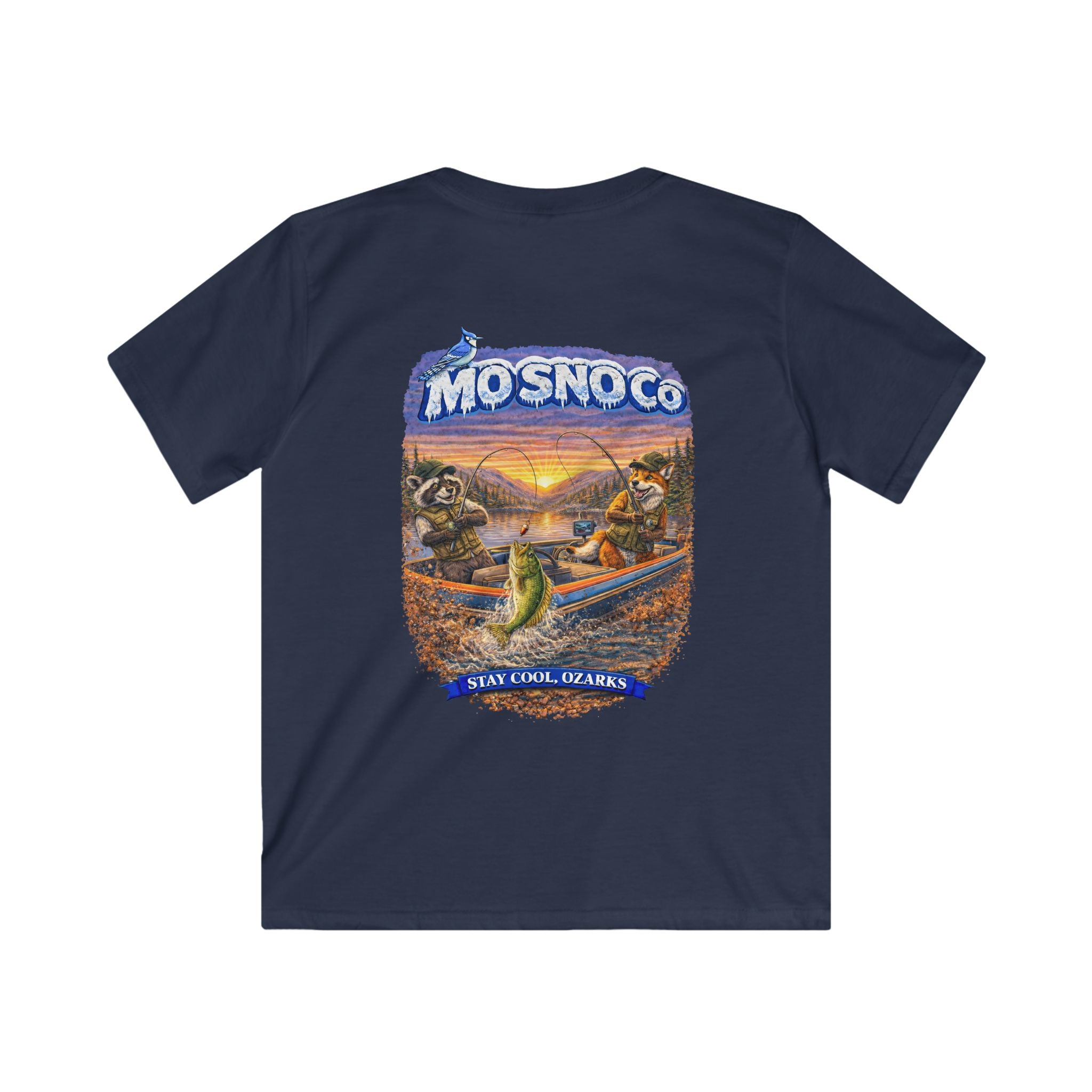 Bass Fishing- Kids T-shirt