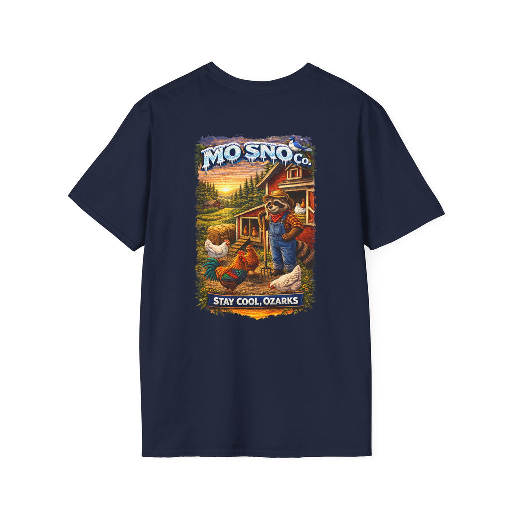 Chicken Farmer Adult Tshirt