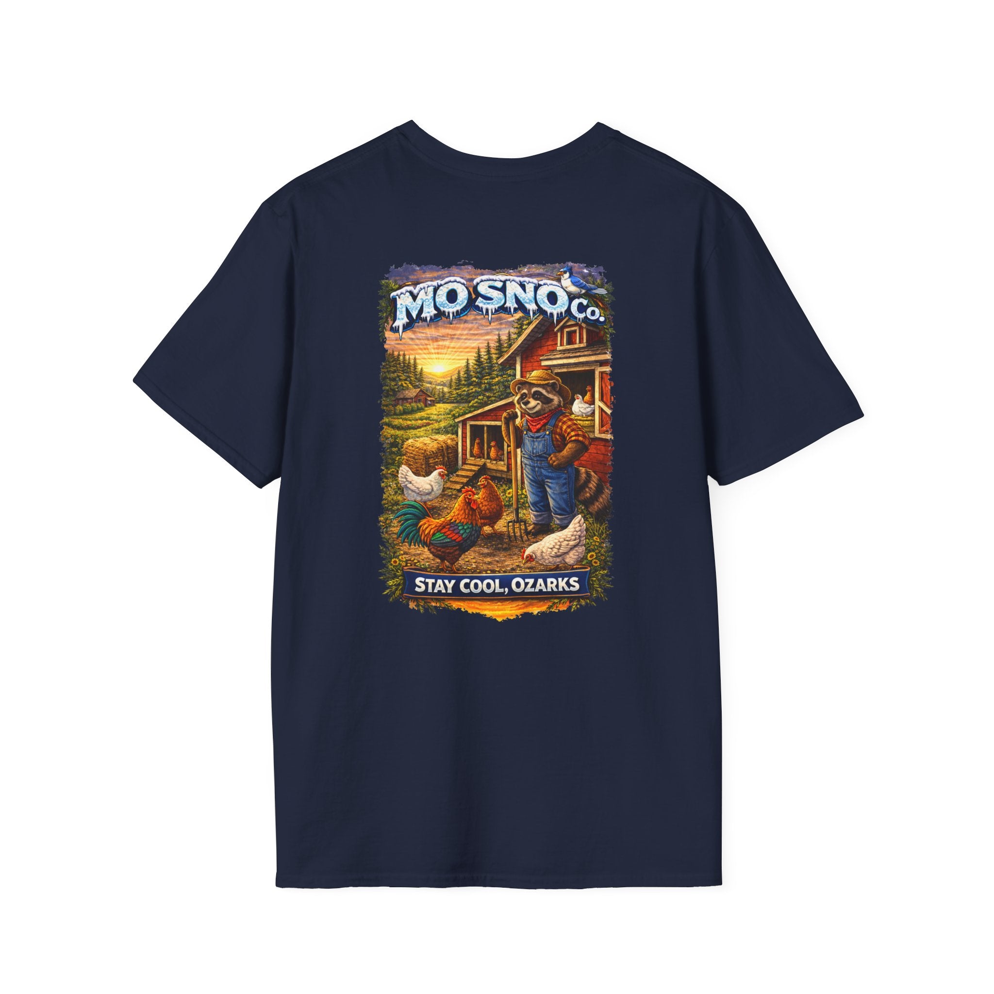 Chicken Farmer Adult Tshirt