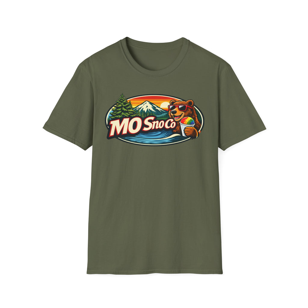 Snow Cone Bear Logo Adult T-shirt