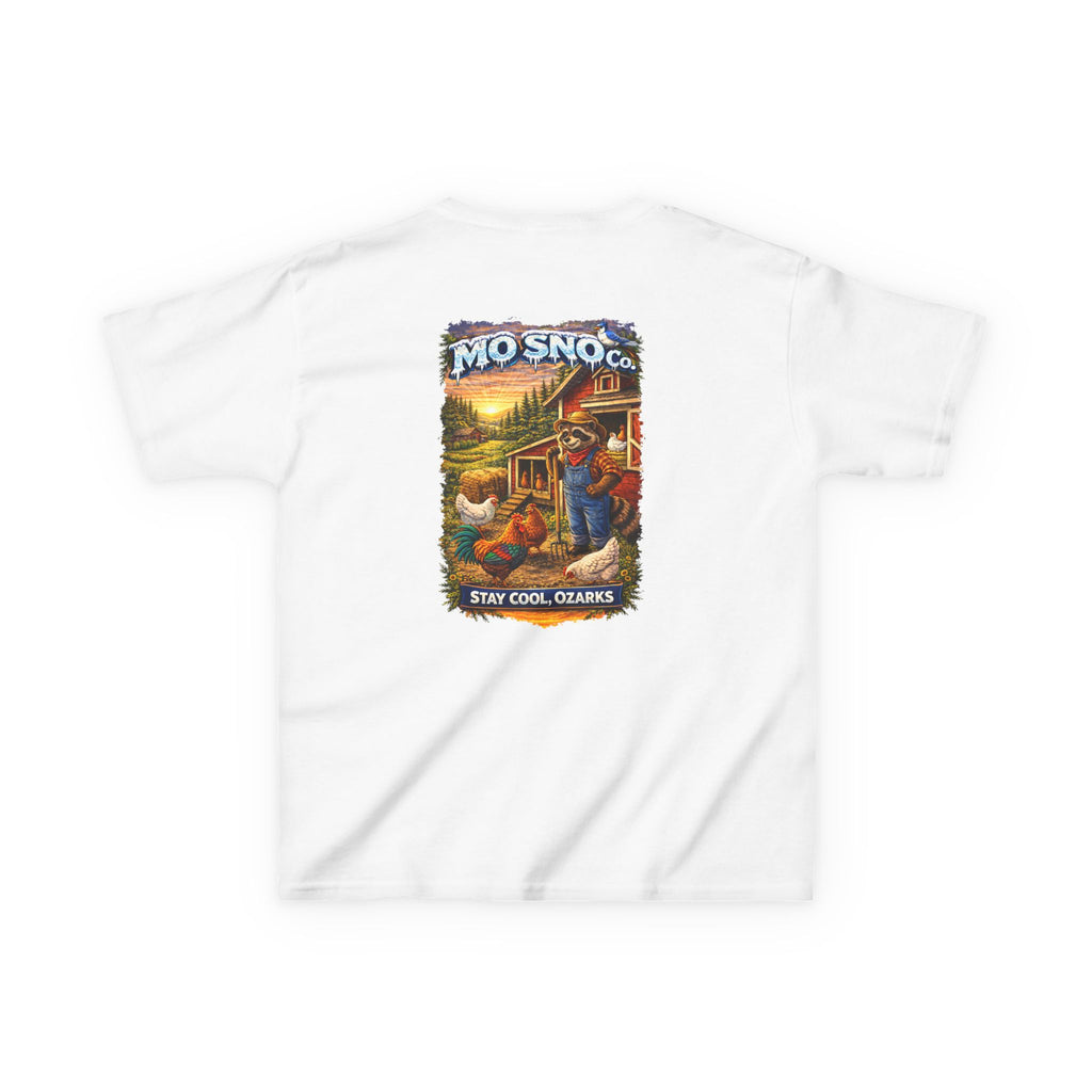 Chicken Farmer Kids T-shirt