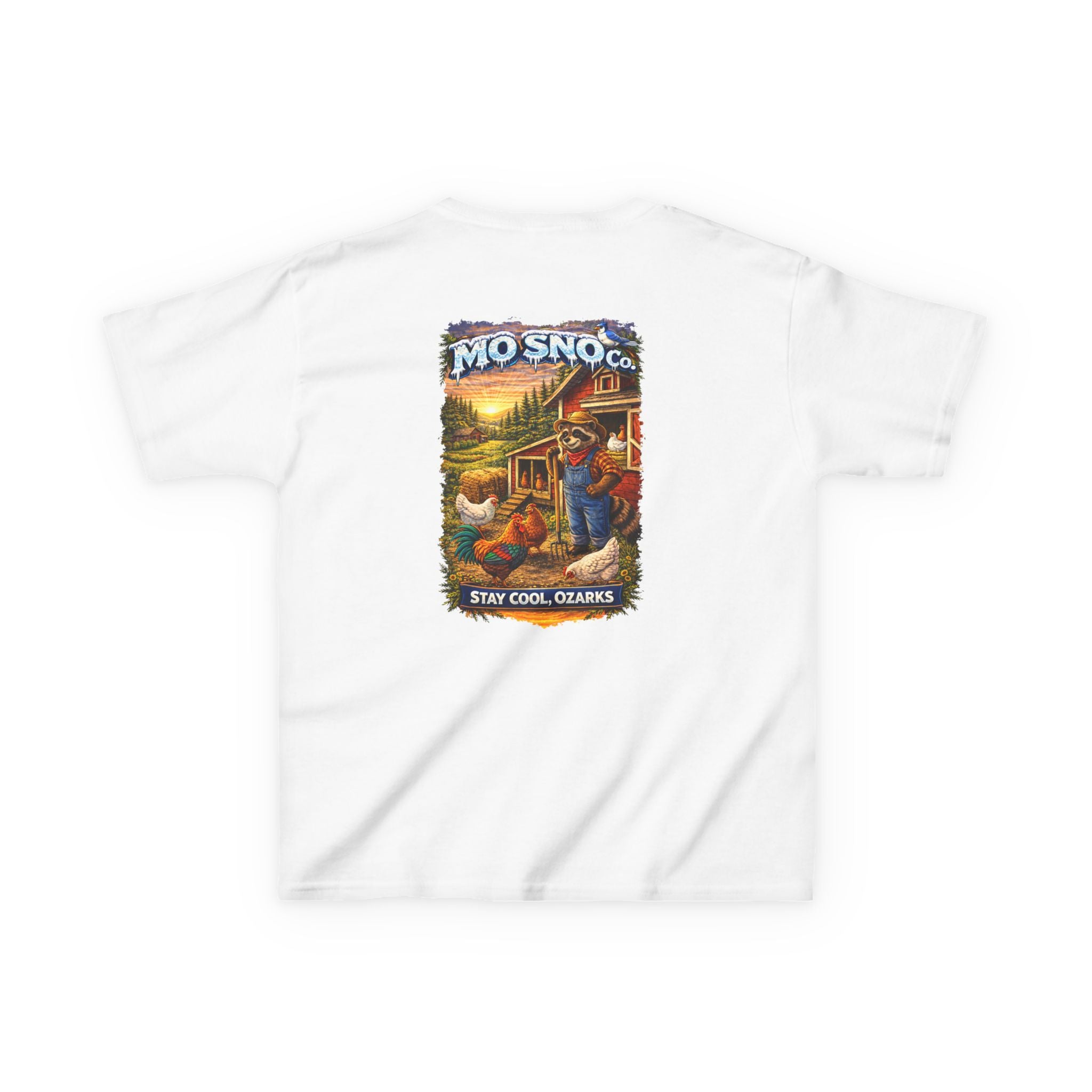 Chicken Farmer Kids T-shirt