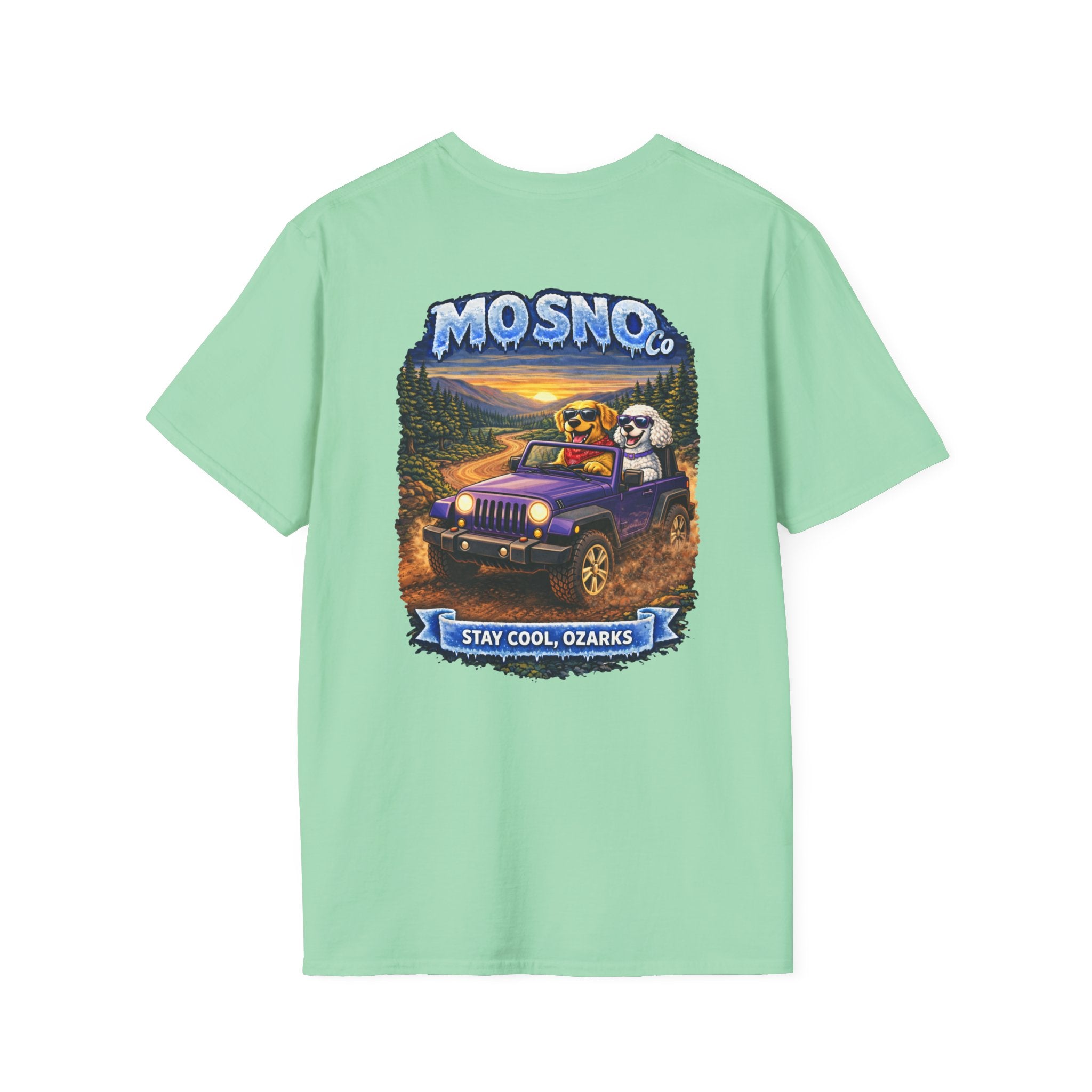 Jeep Cruising- Adult T-shirt