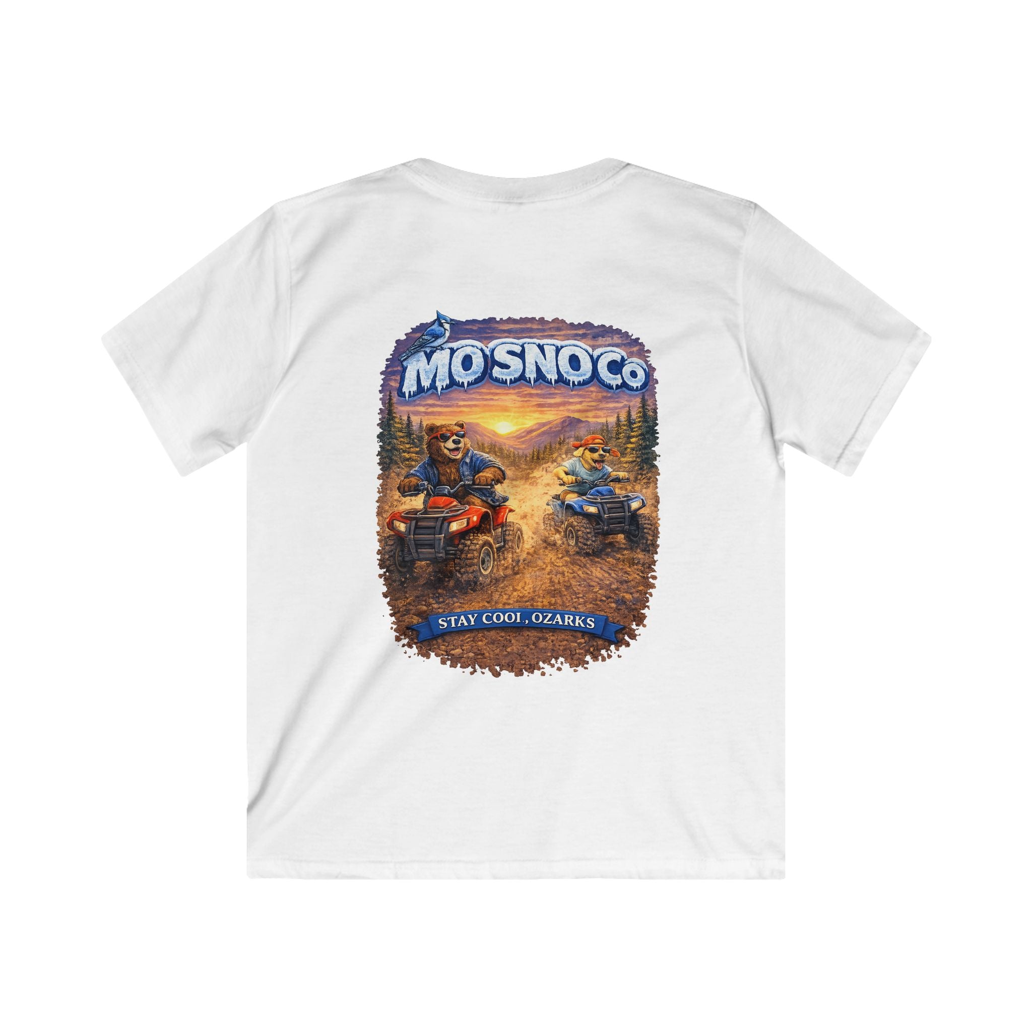 Four-wheeler Fun- Kids T-shirt