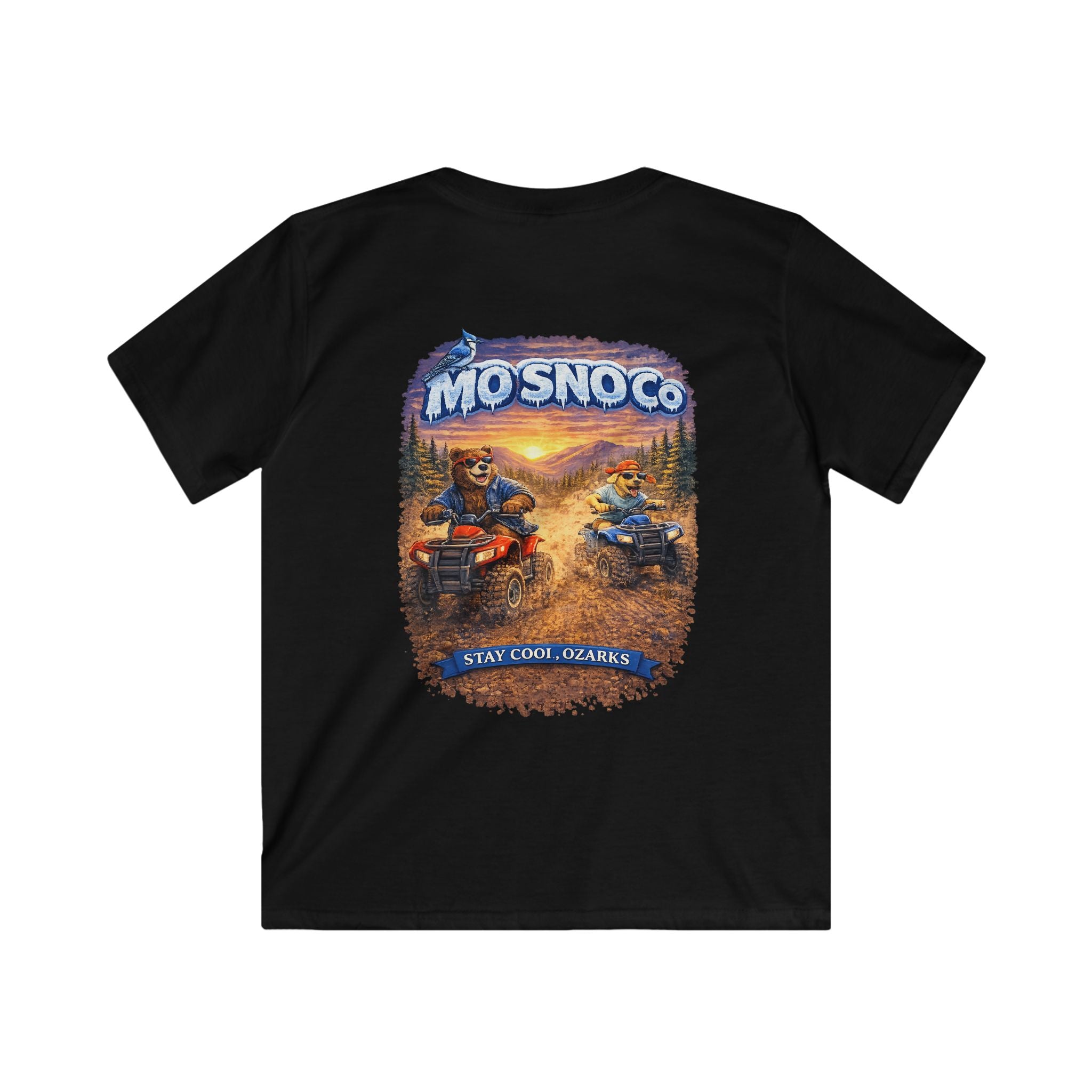 Four-wheeler Fun- Kids T-shirt