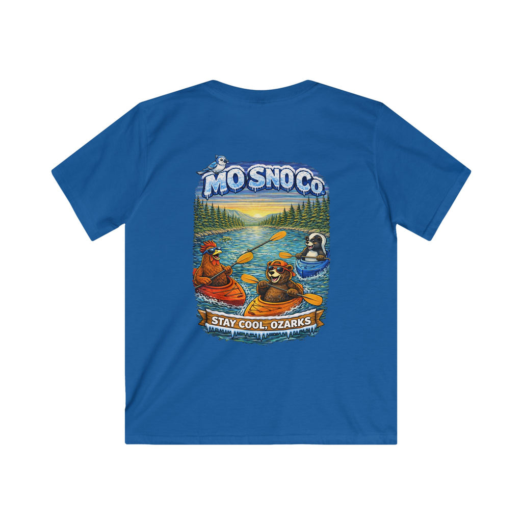 River Kayaking Kid's T-shirt