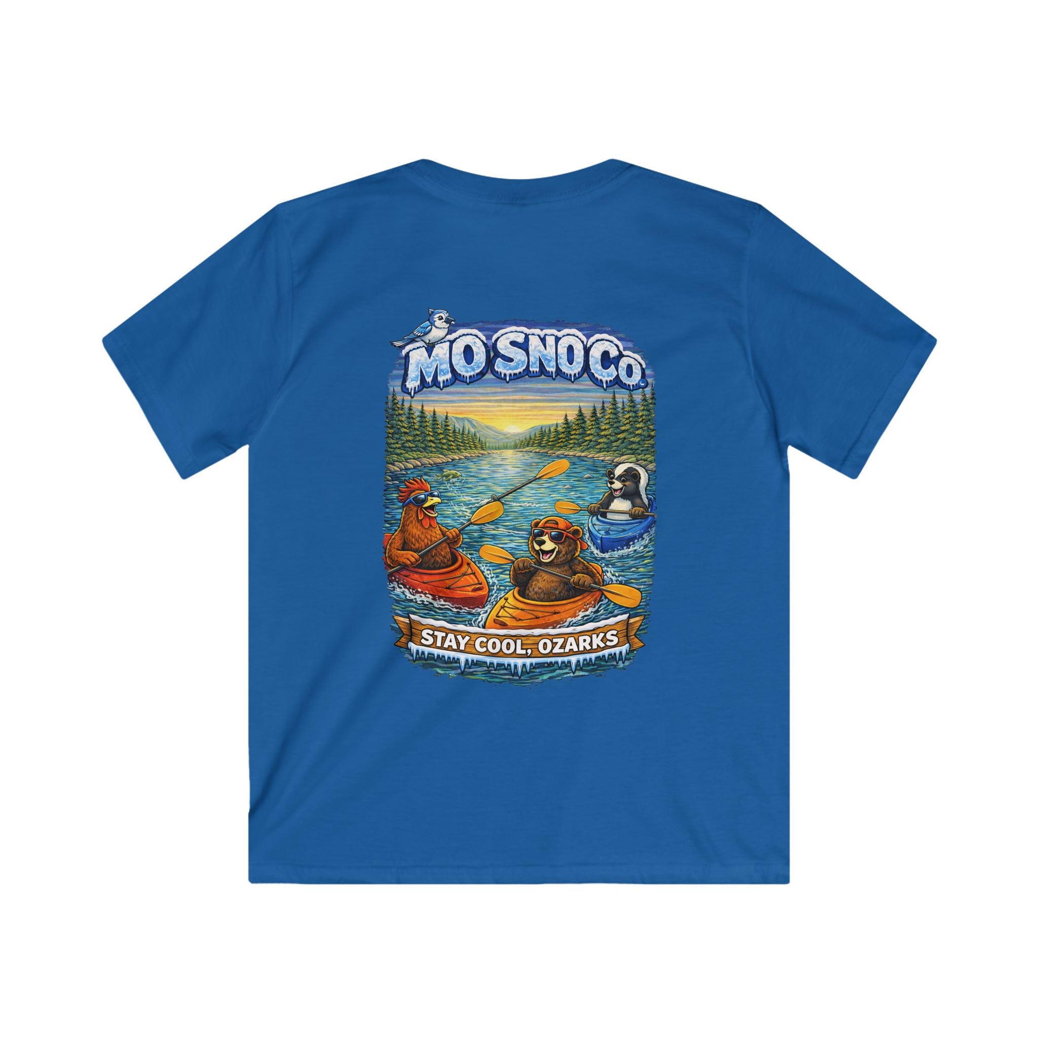 River Kayaking Kid's T-shirt