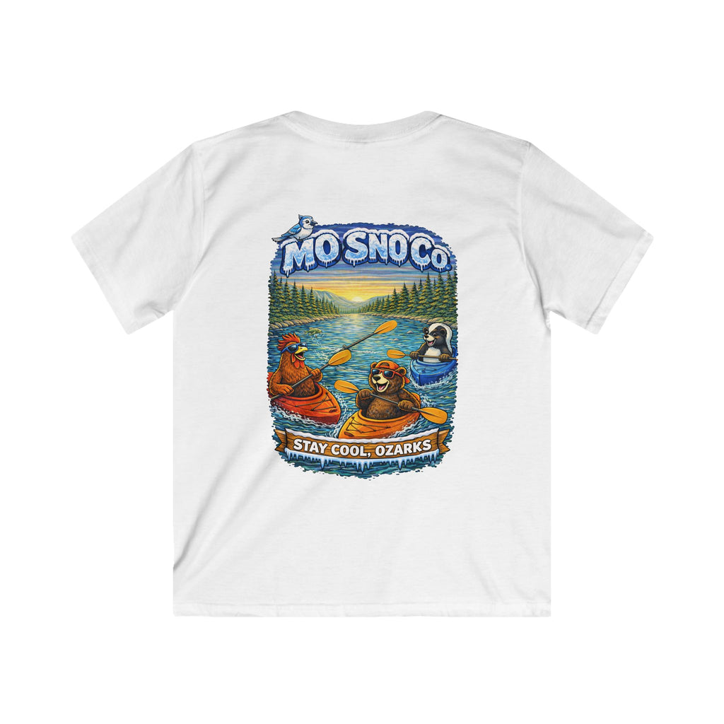 River Kayaking Kid's T-shirt