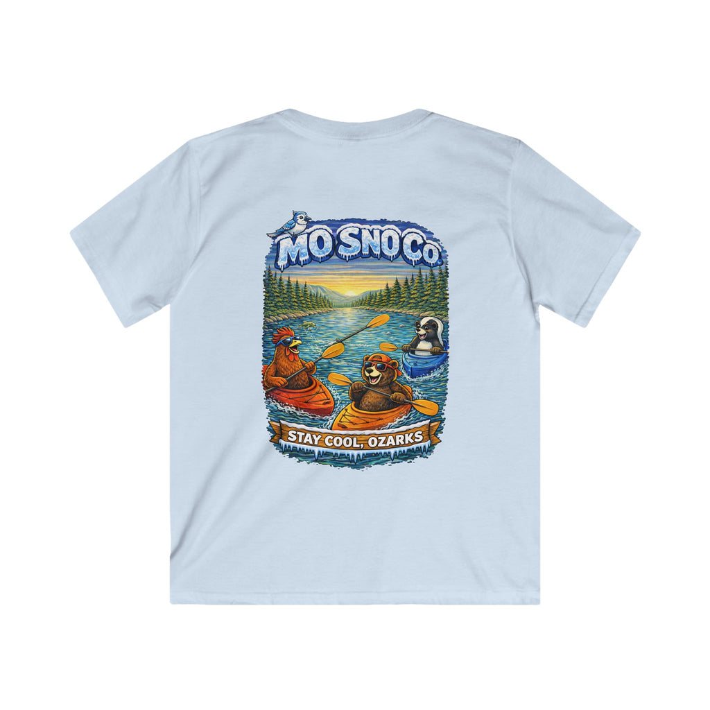 River Kayaking Kid's T-shirt