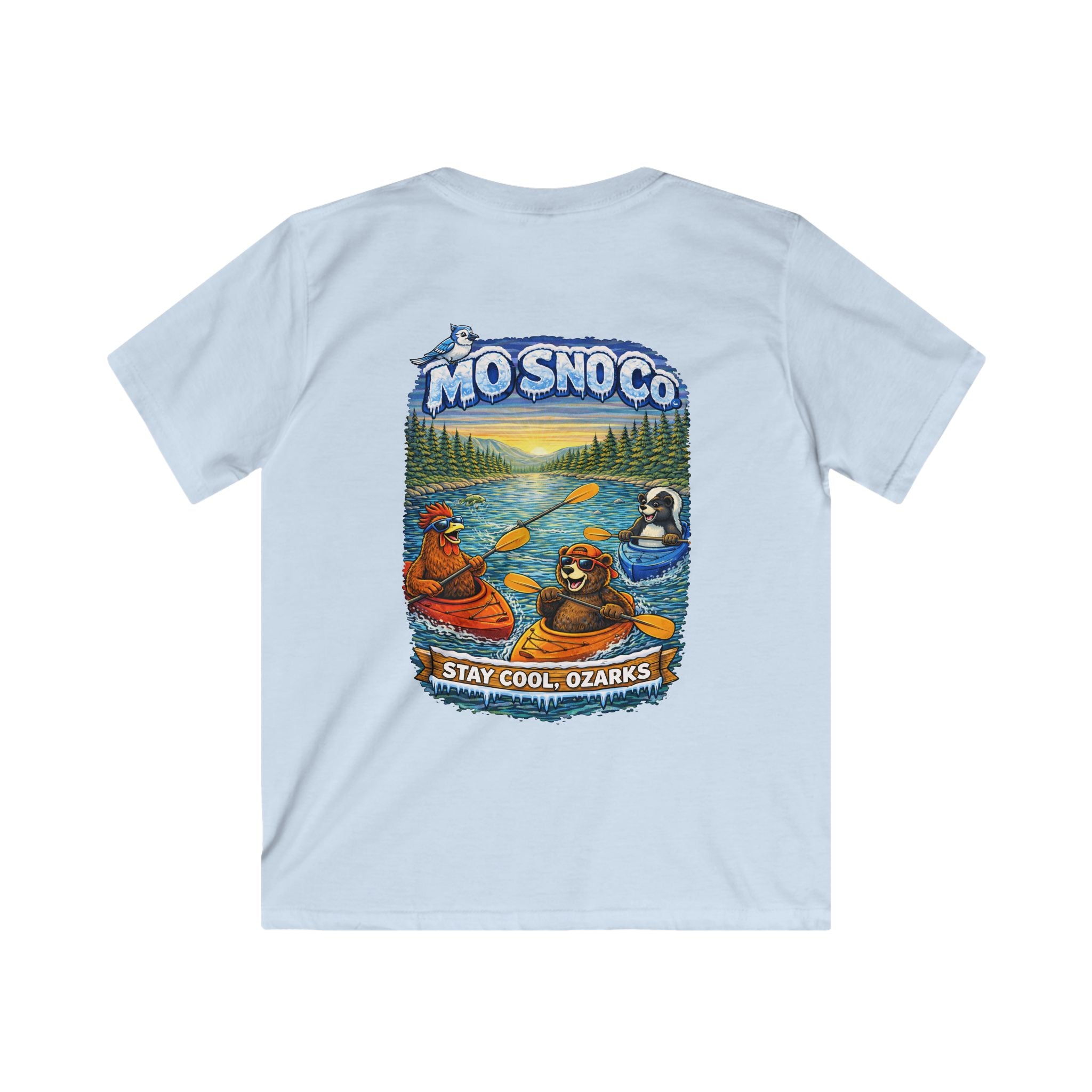 River Kayaking Kid's T-shirt
