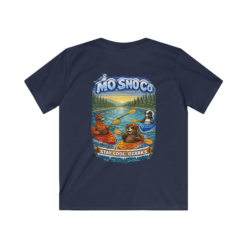 River Kayaking Kid's T-shirt