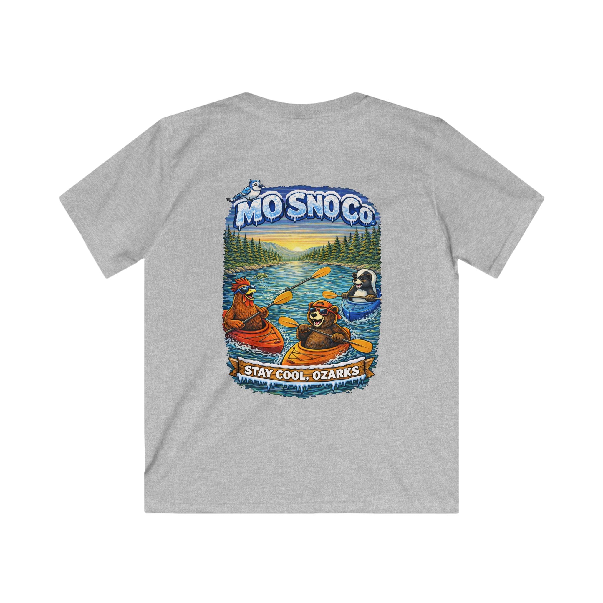 River Kayaking Kid's T-shirt