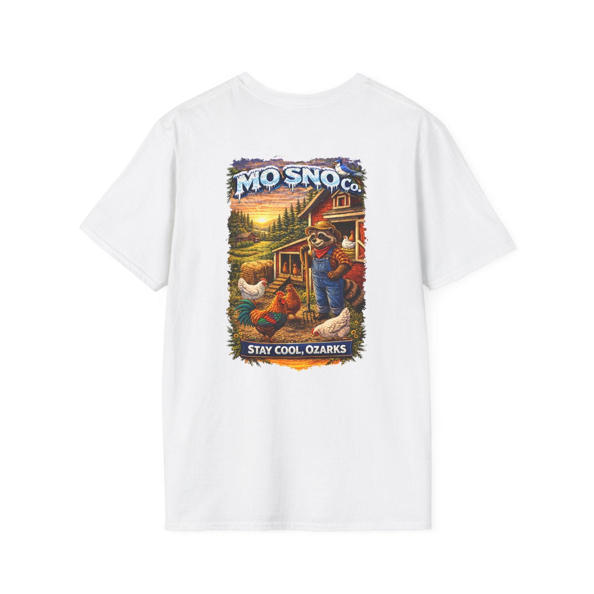 Chicken Farmer Adult Tshirt
