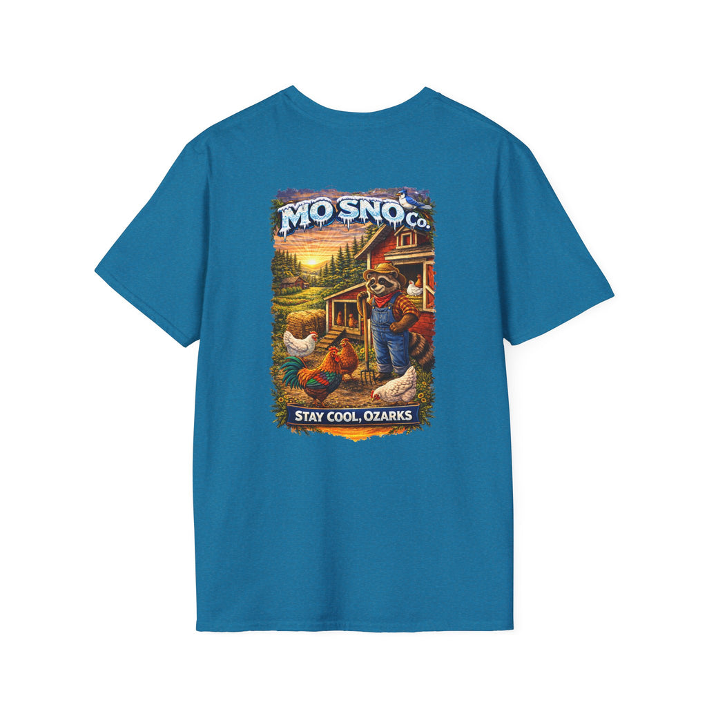 Chicken Farmer Adult Tshirt