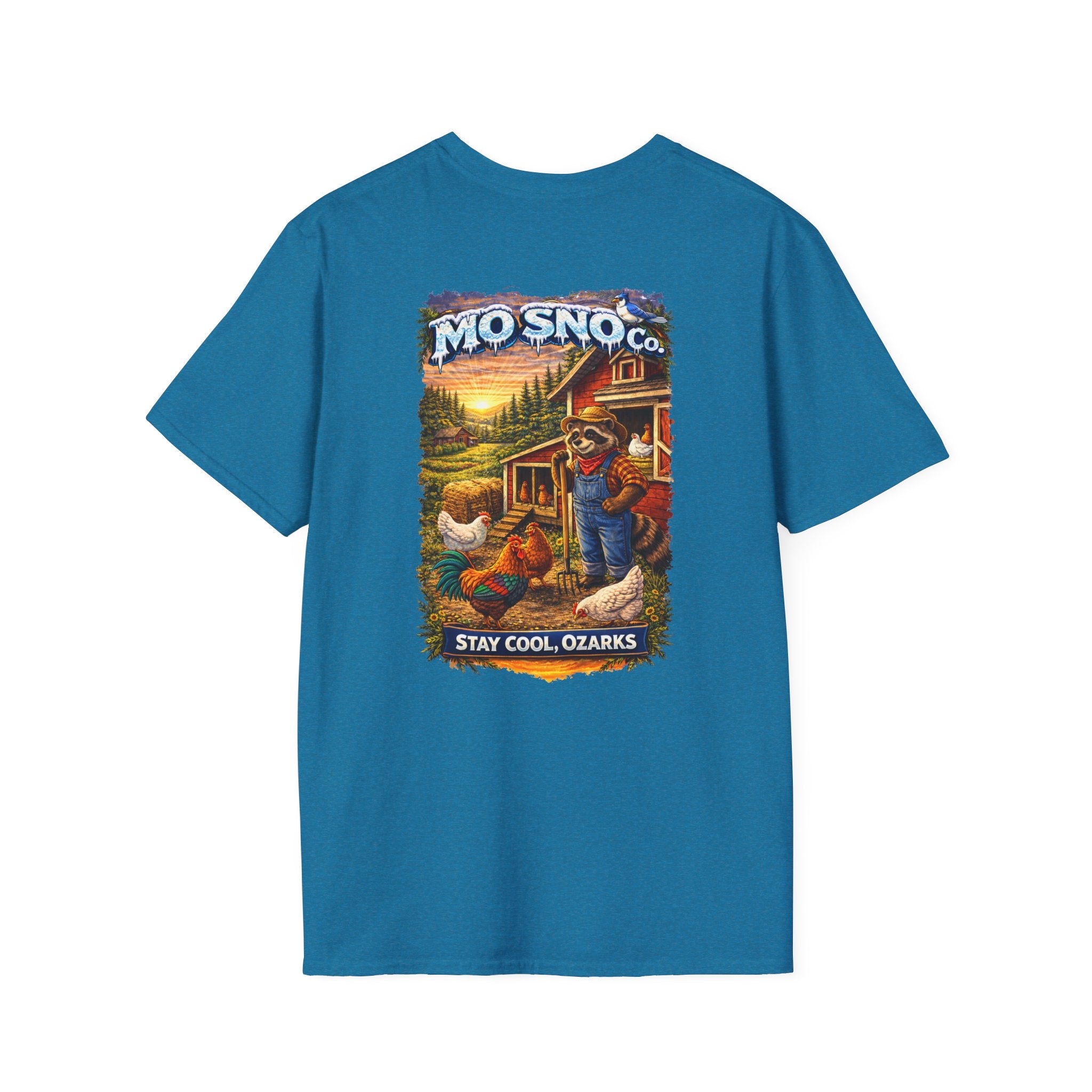 Chicken Farmer Adult Tshirt