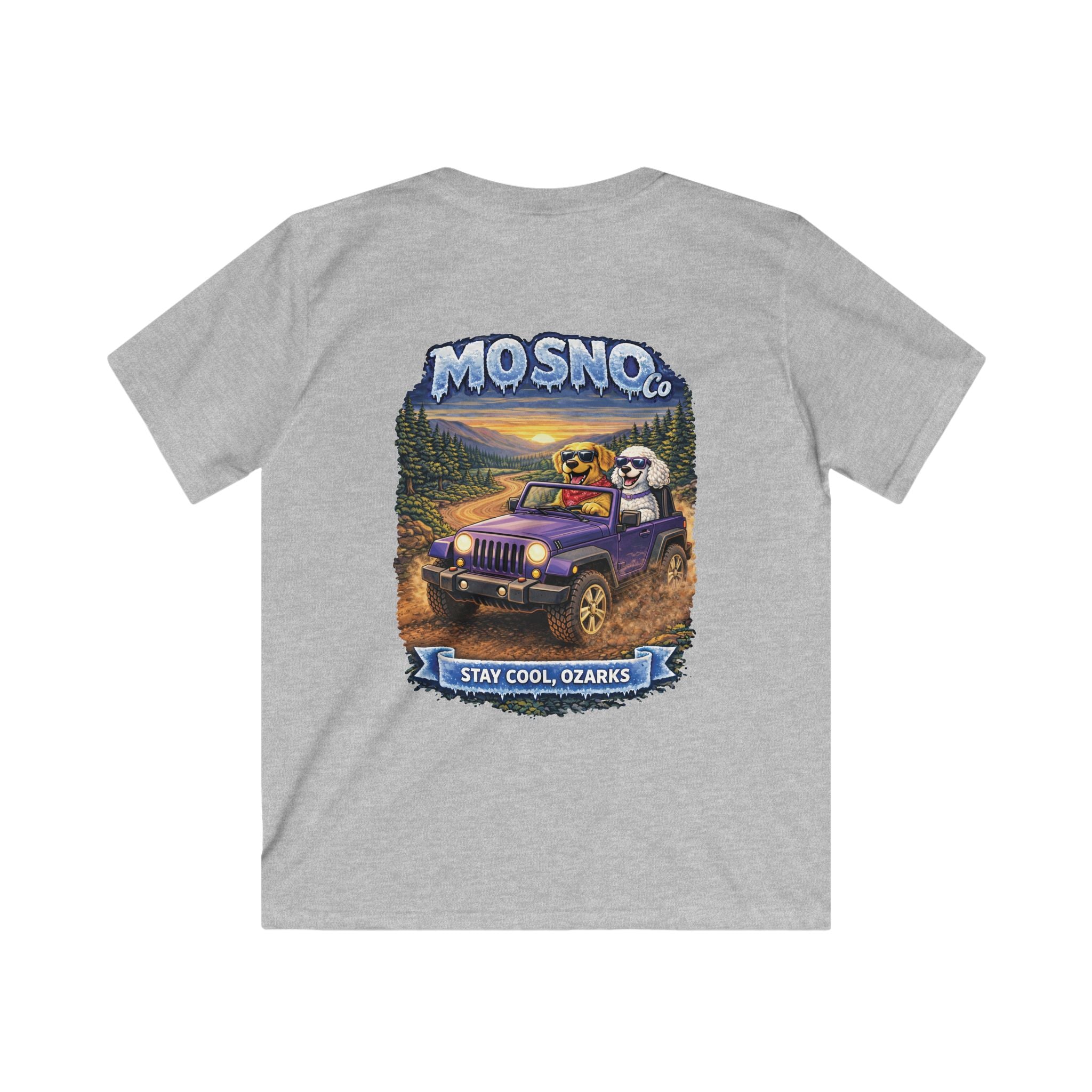 Jeep Cruising- Kids T-shirt