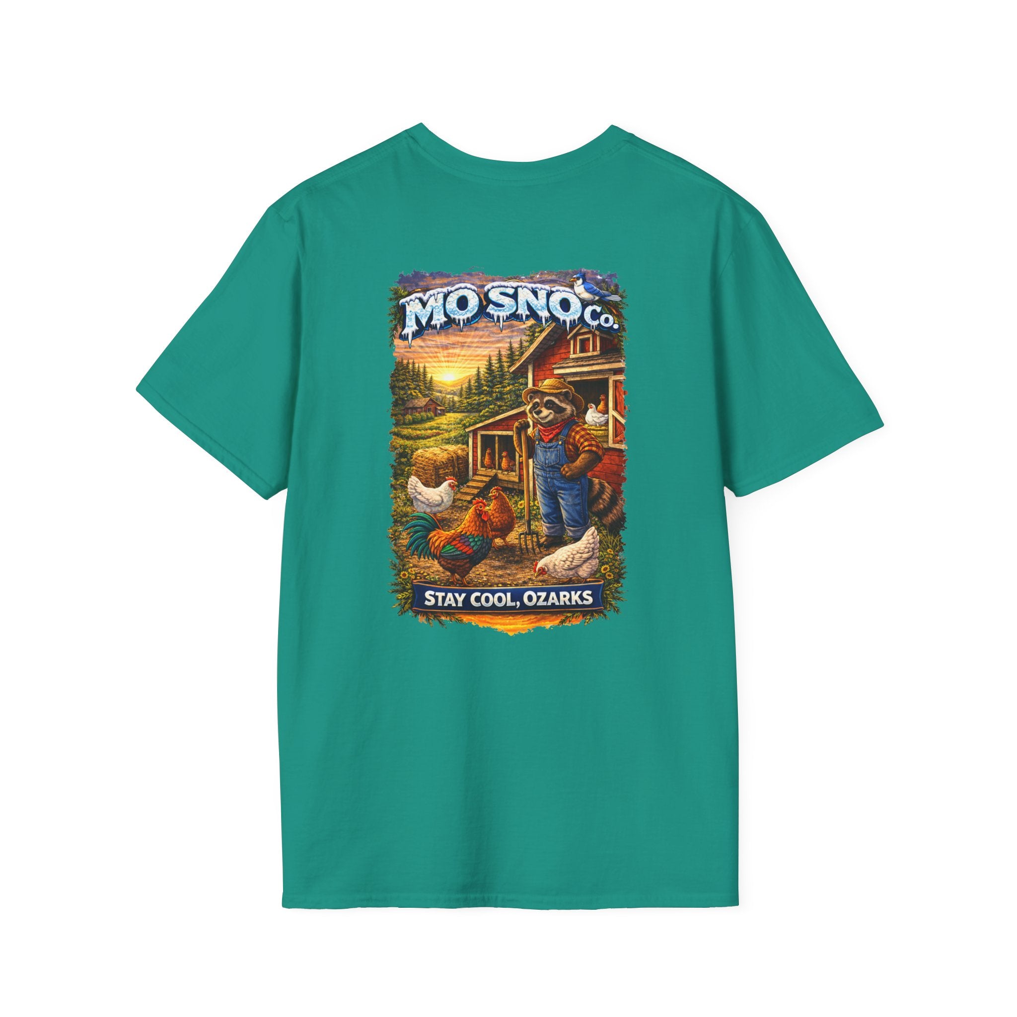 Chicken Farmer Adult Tshirt