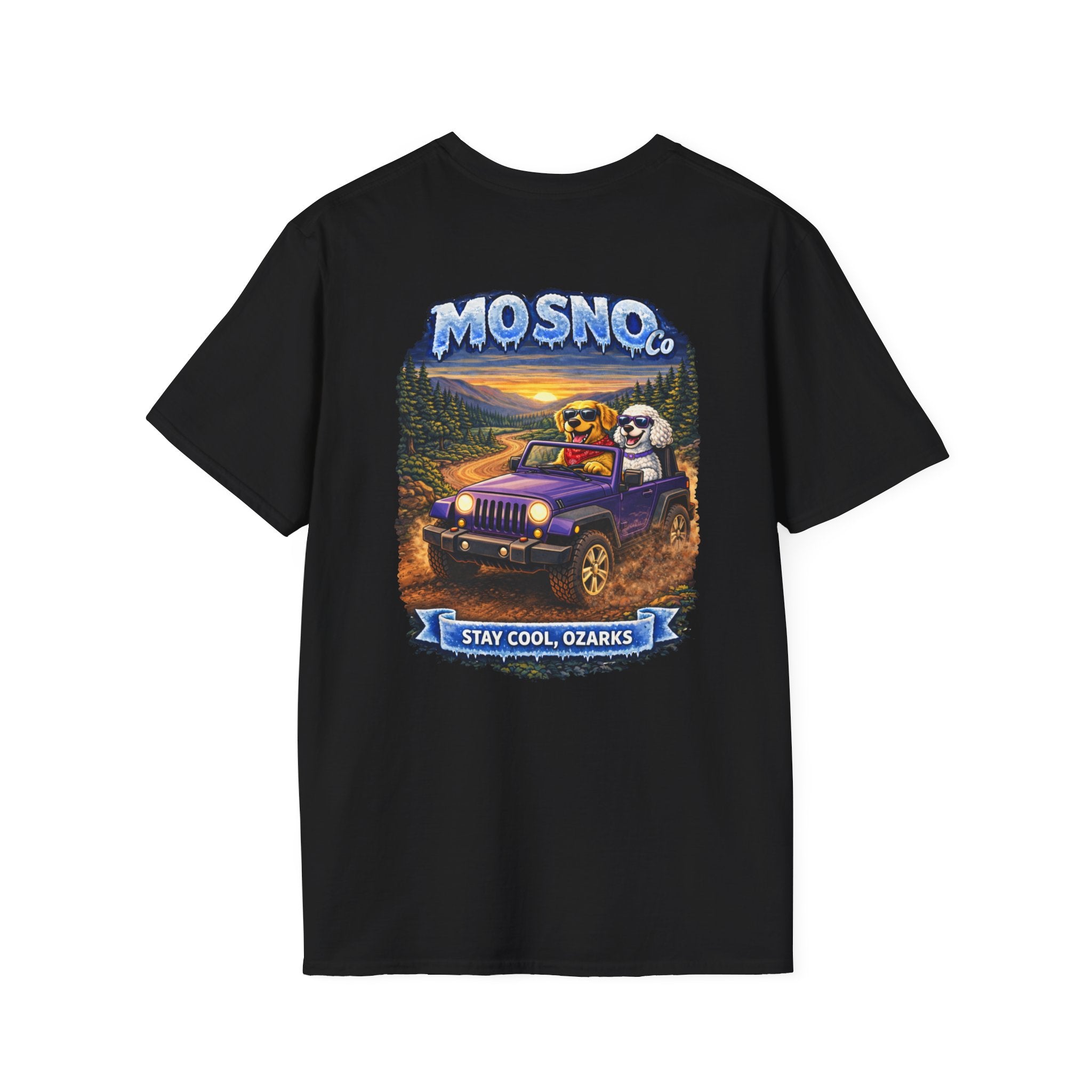 Jeep Cruising- Adult T-shirt
