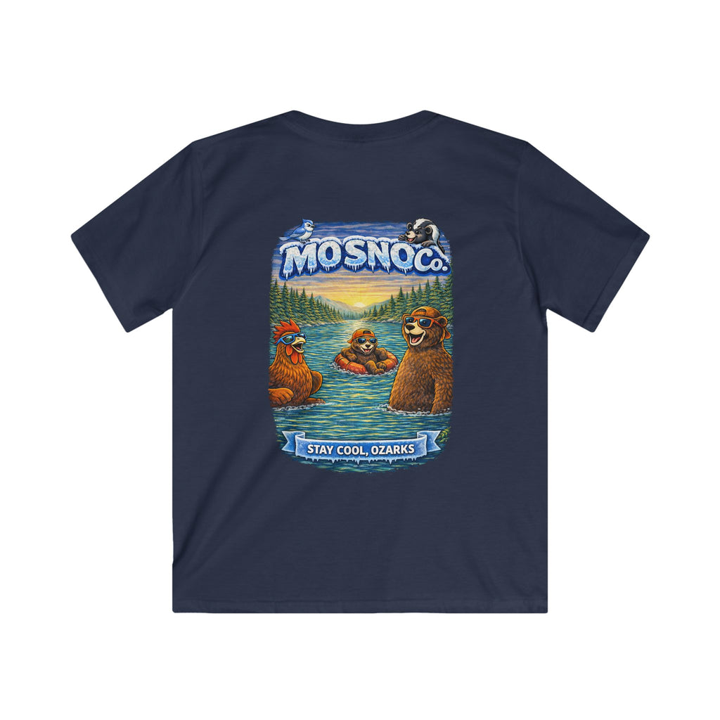 River Tubing Kids T-shirt