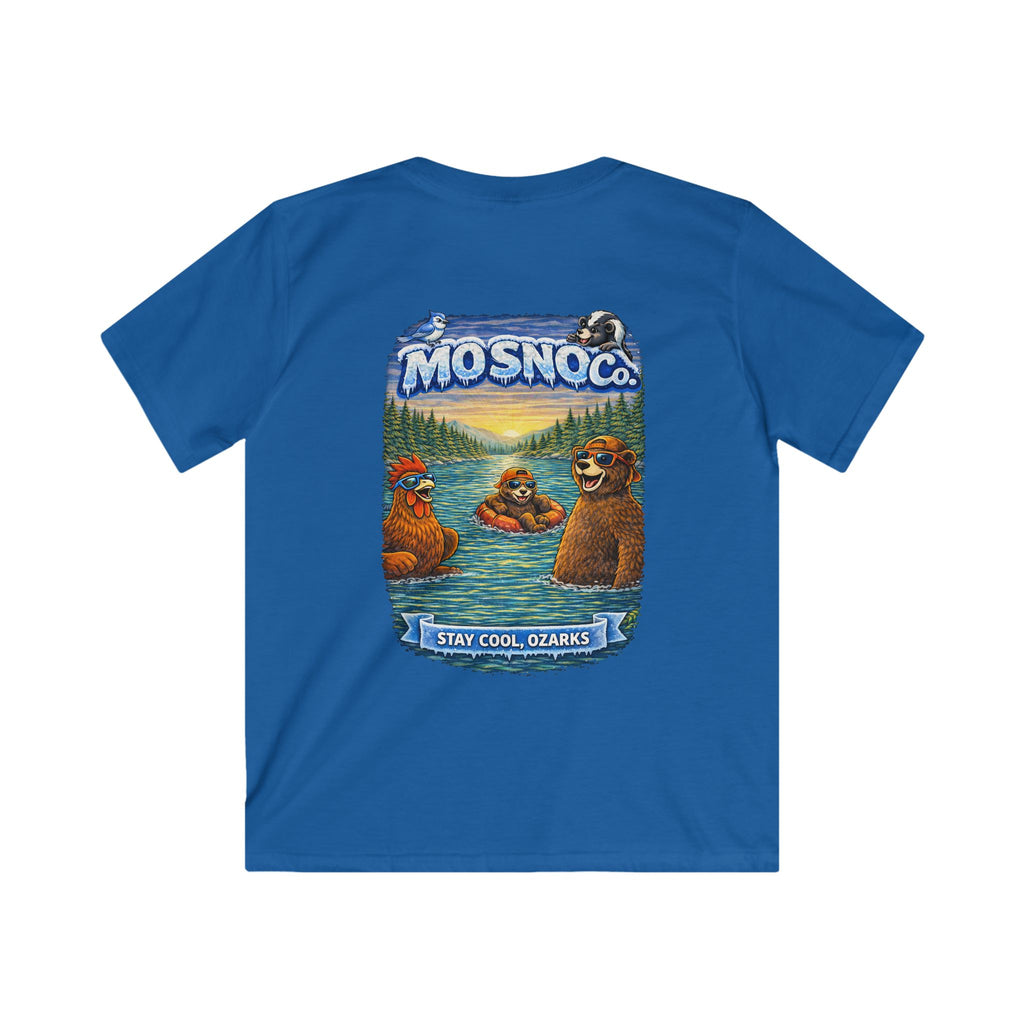 River Tubing Kids T-shirt