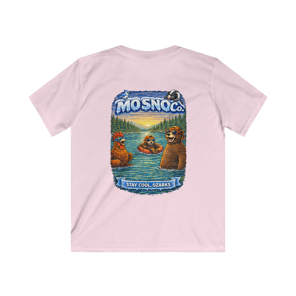 River Tubing Kids T-shirt