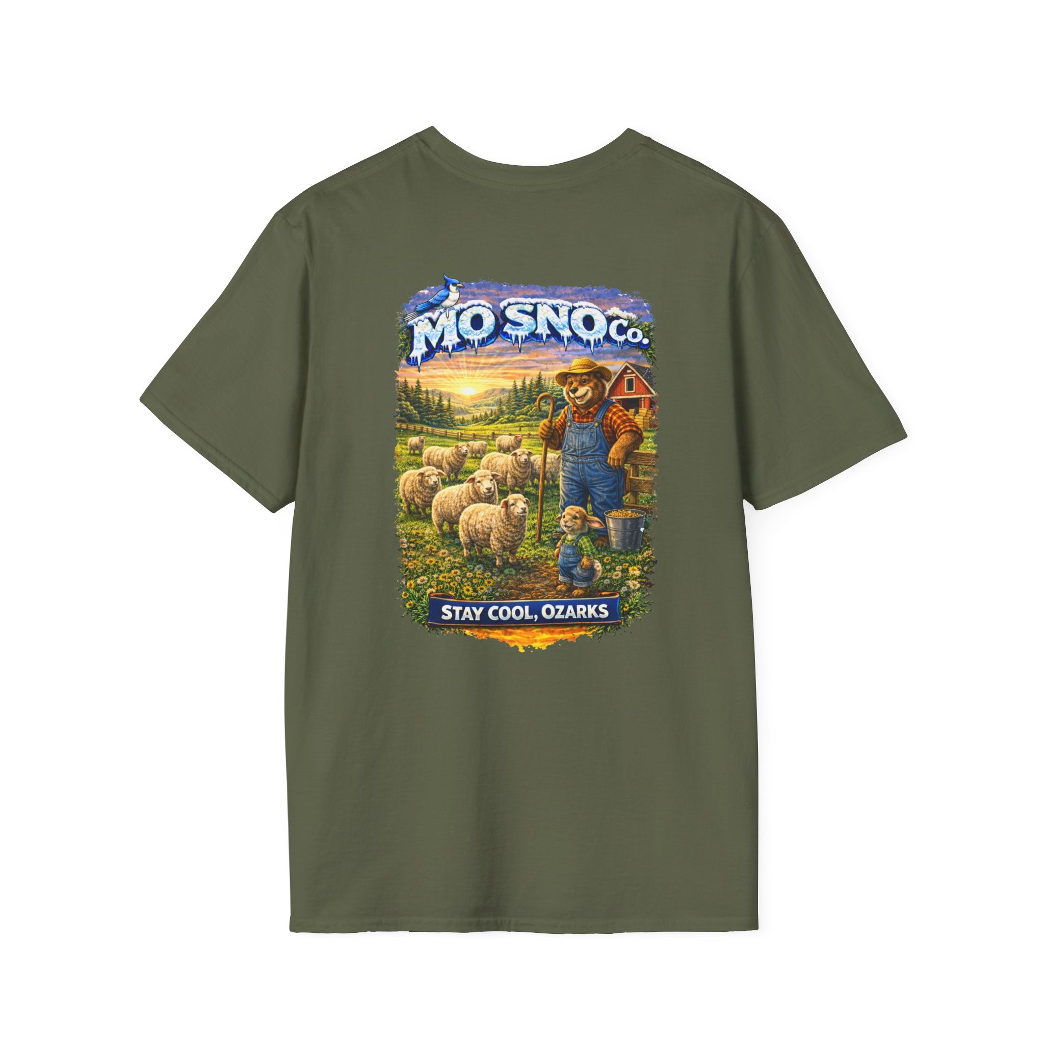 Sheep Farmer- Adult T-shirt