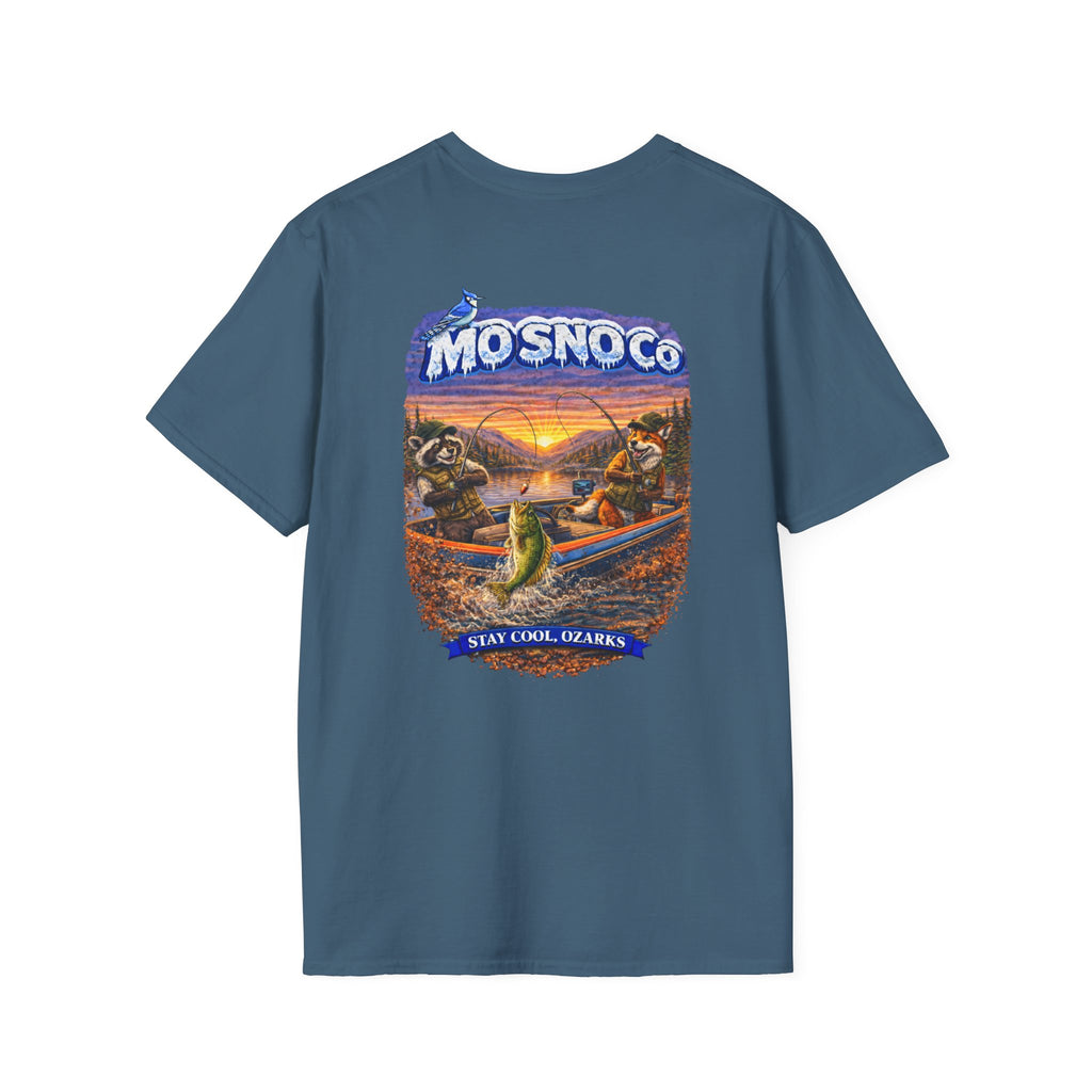 Bass Fishing- Adult T-shirt