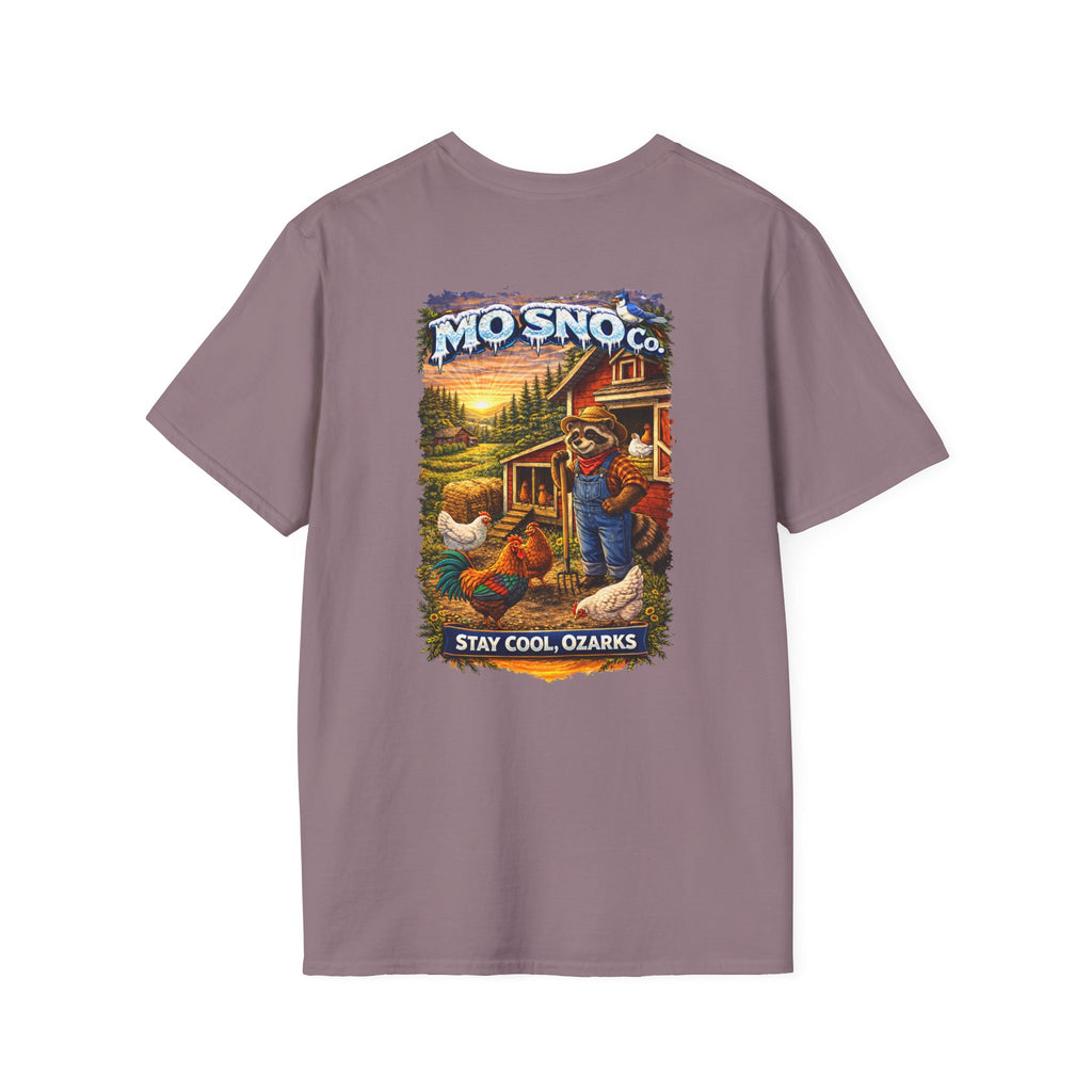 Chicken Farmer Adult Tshirt