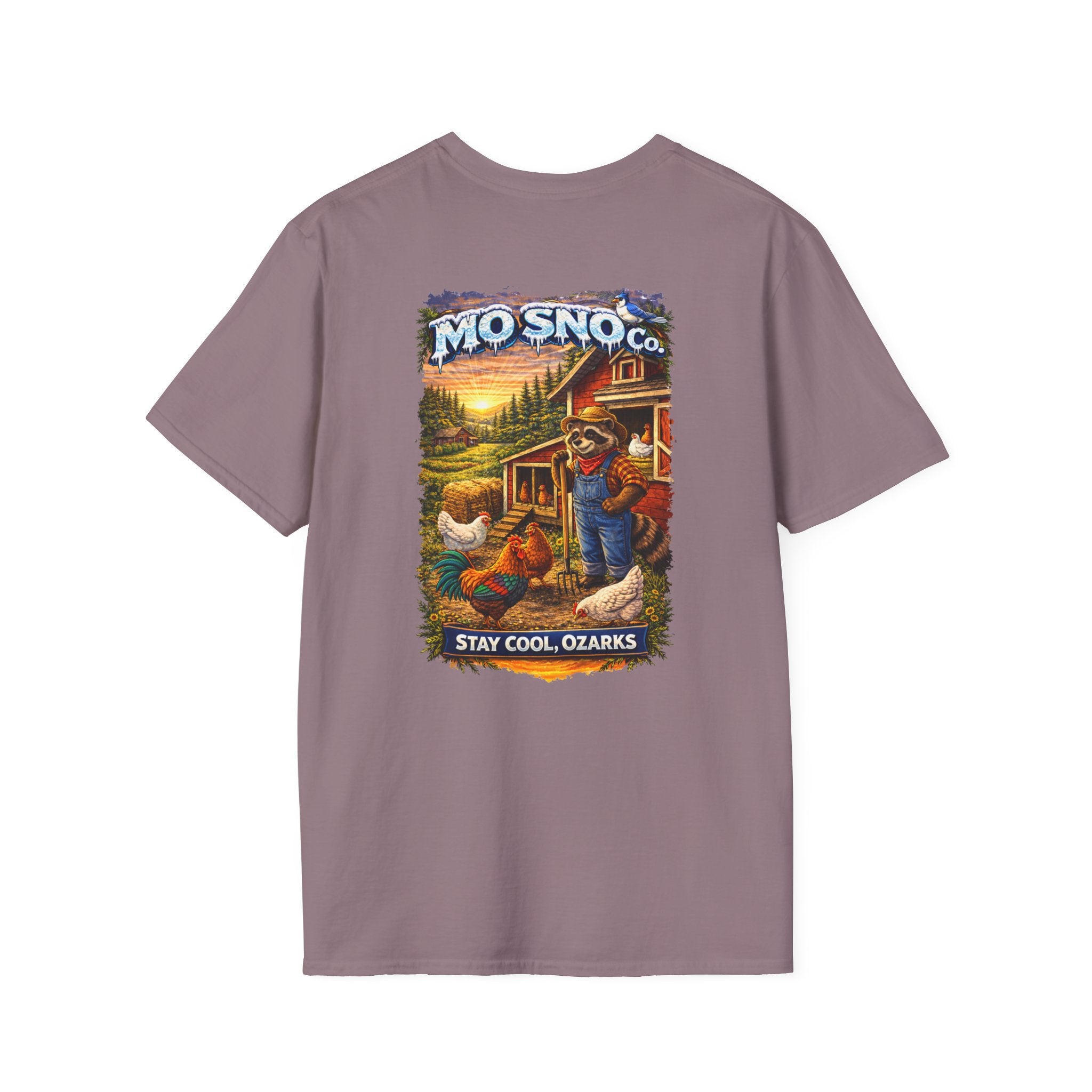 Chicken Farmer Adult Tshirt