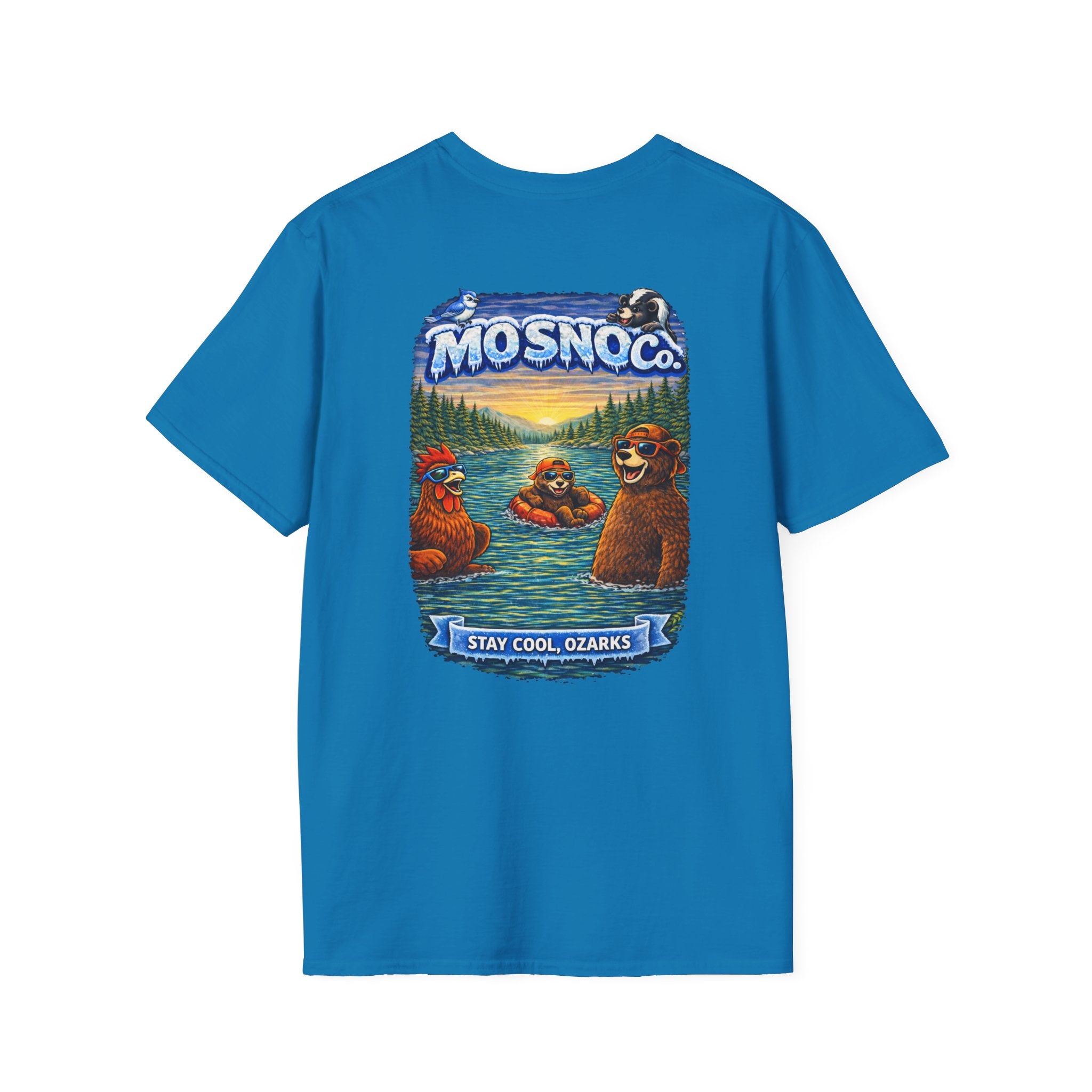River Tubing Adult T-shirt
