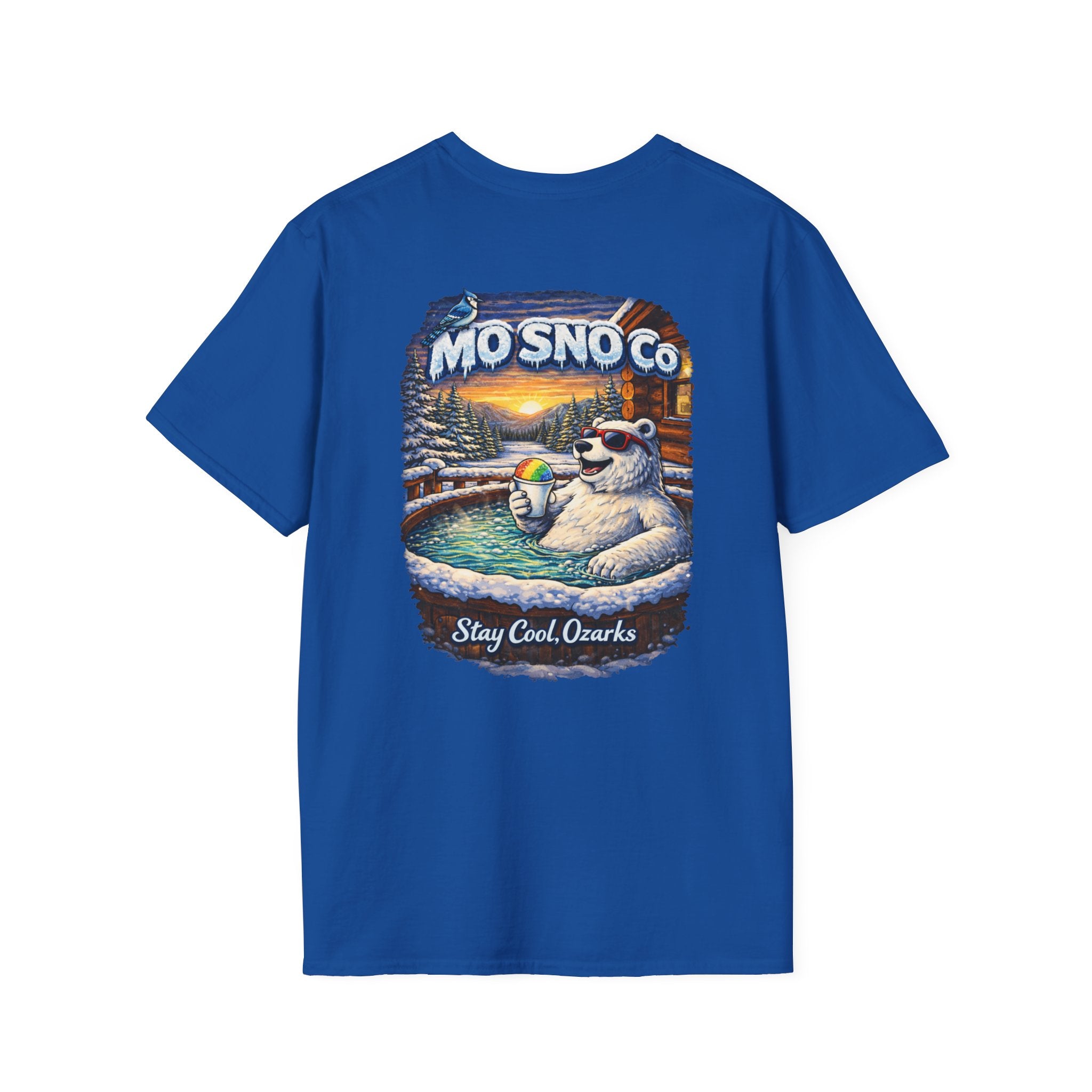 Relaxing Bear- Adult T-shirt