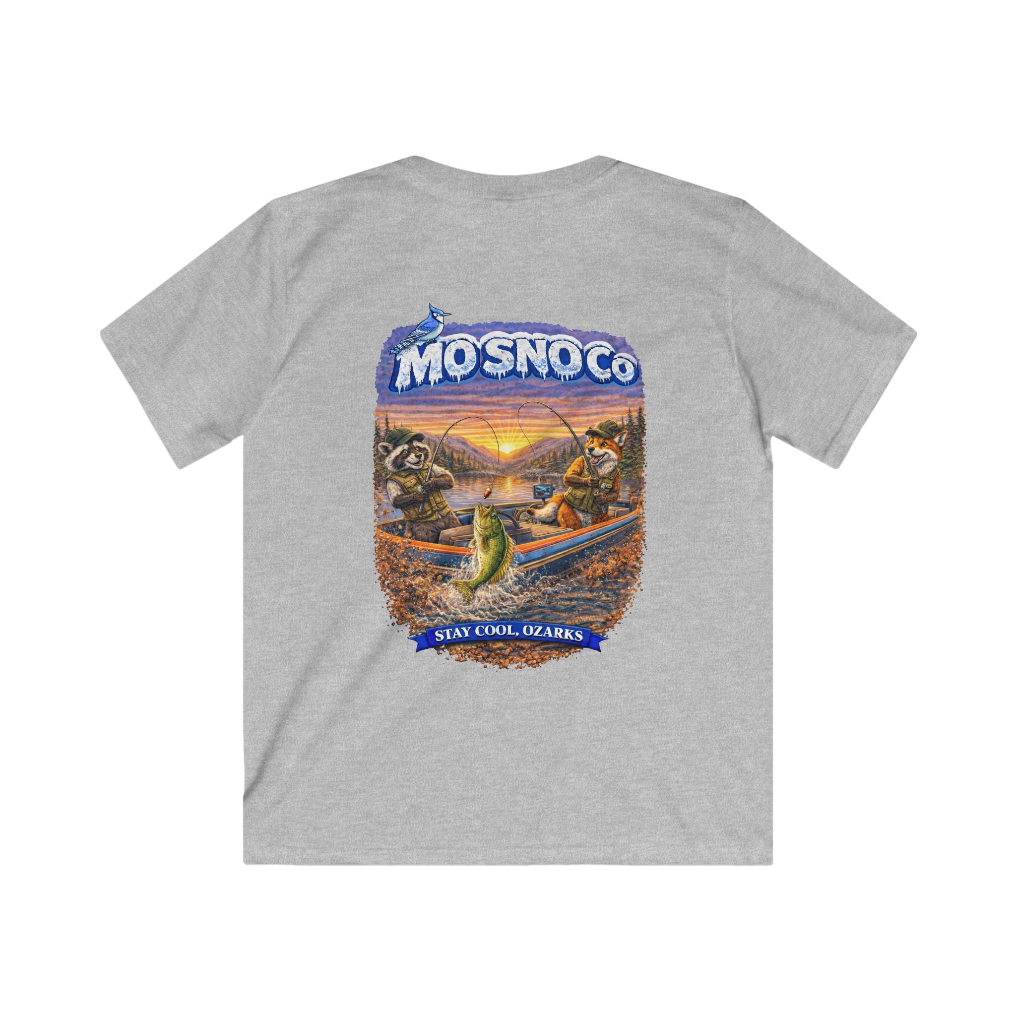 Bass Fishing- Kids T-shirt