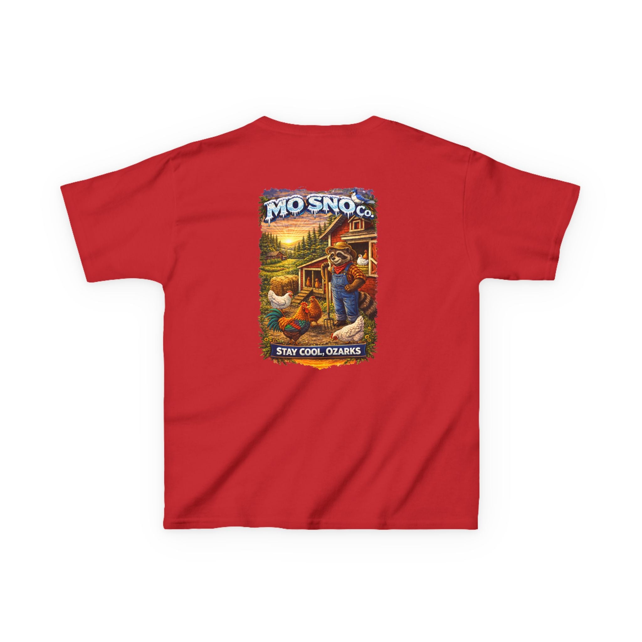Chicken Farmer Kids T-shirt