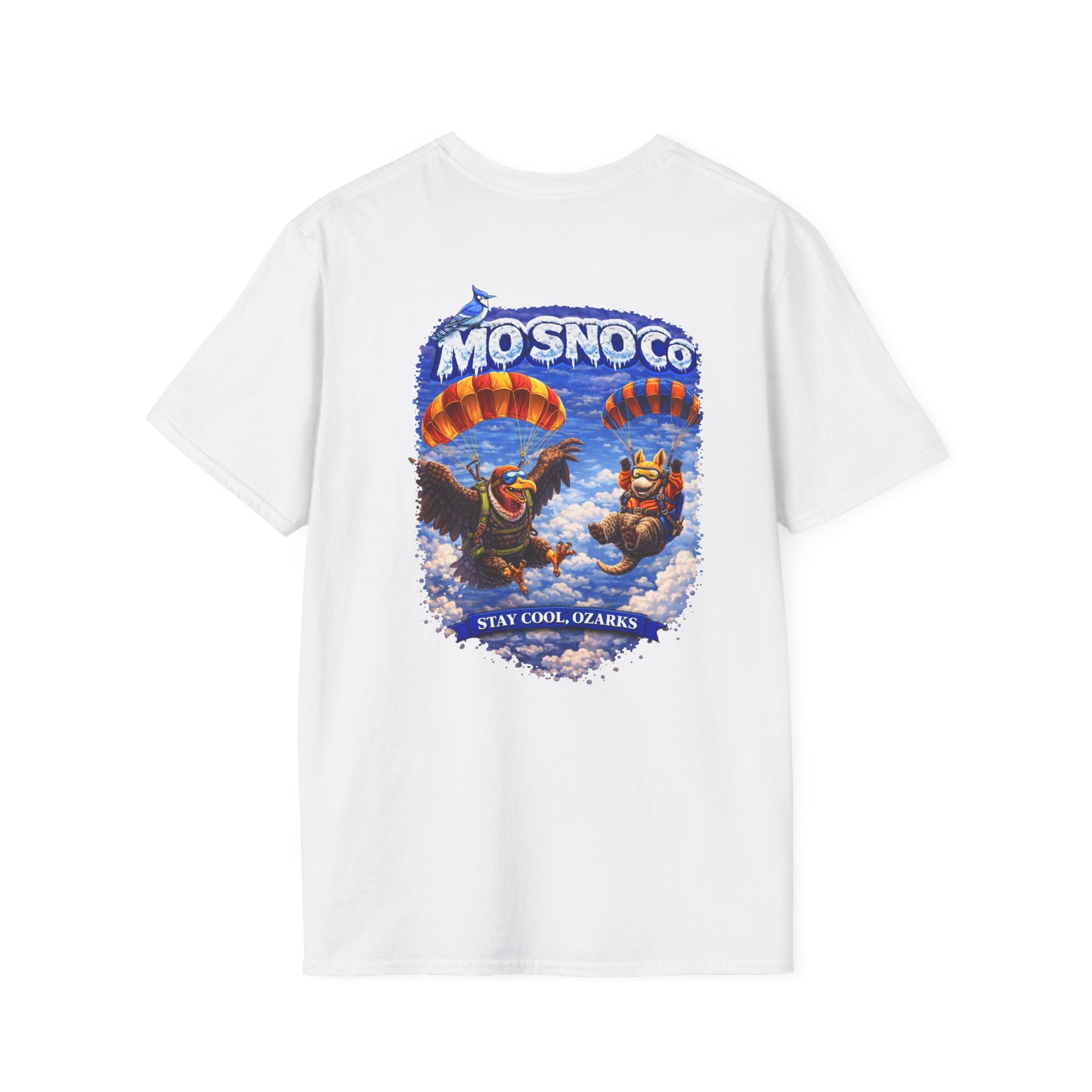 Sky Diving- Adult T-shirt